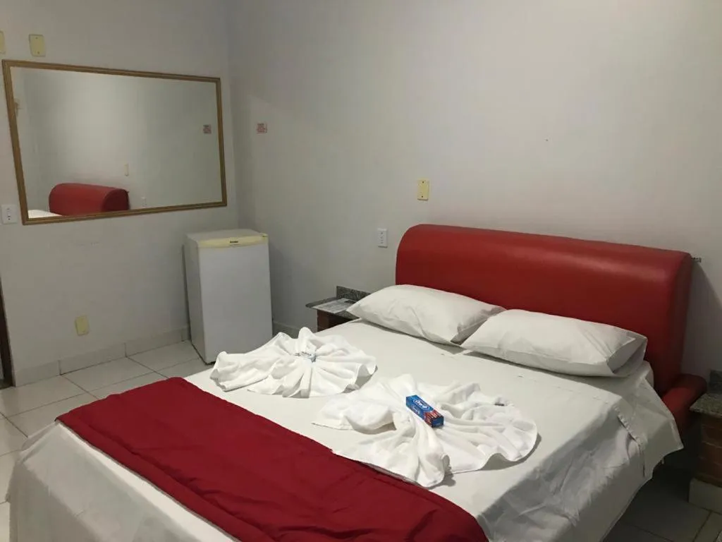 Bed in Hotel Oliveira