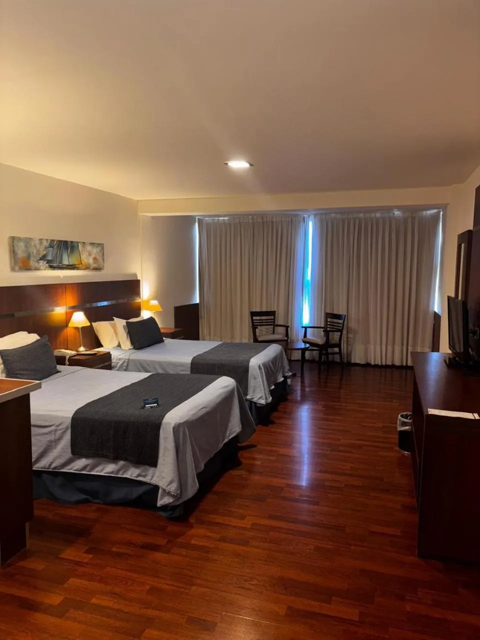 Bed in Puerto Amarras Hotel & Suites