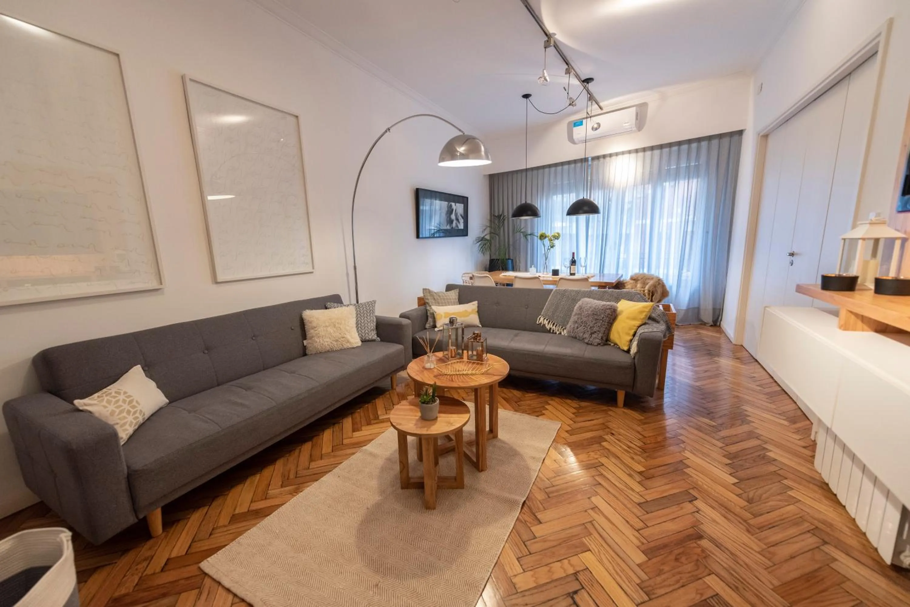 Living room in Palermo Apart By Zafiro