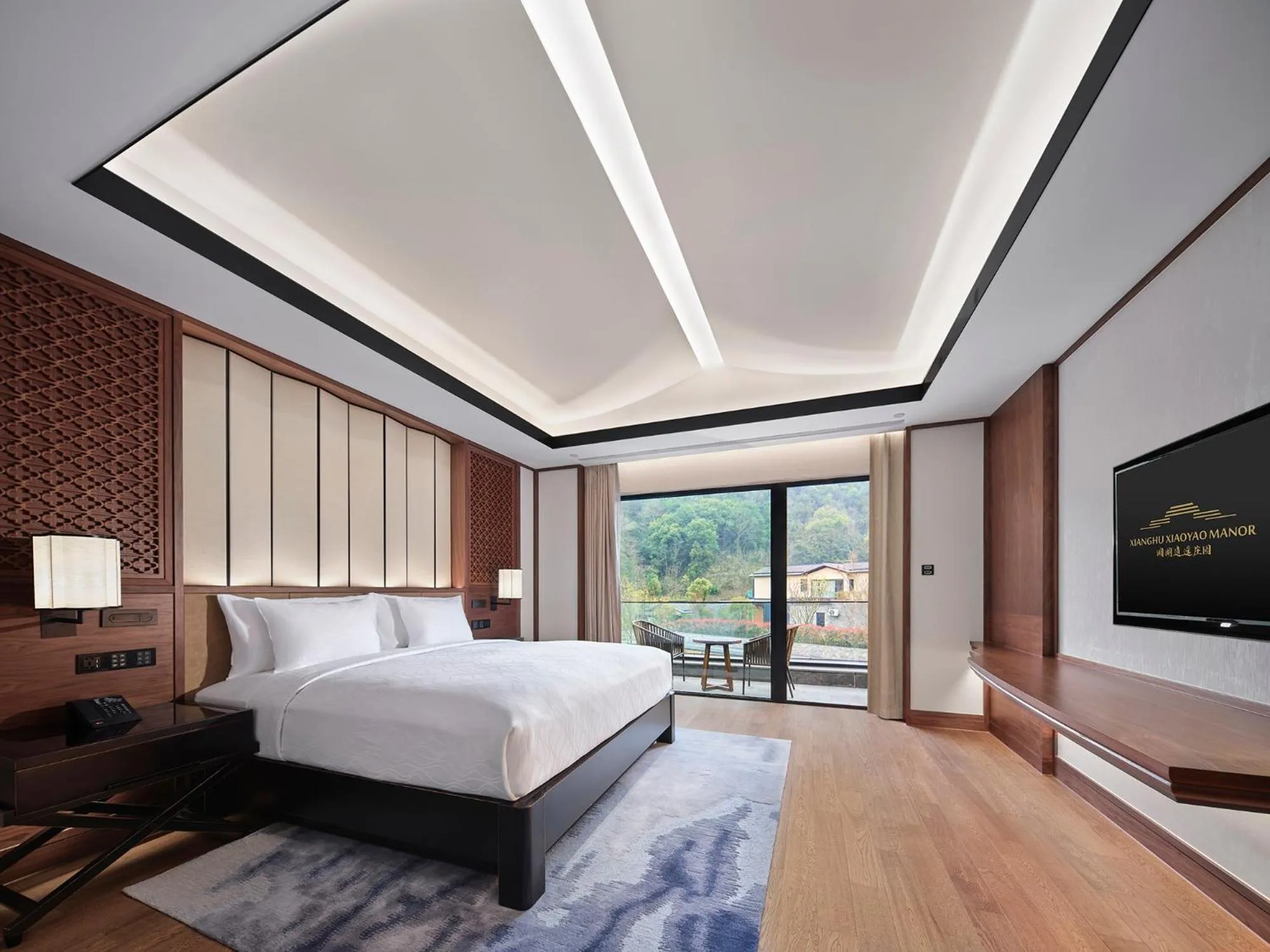 Bed in Xianghu Xiaoyao Manor