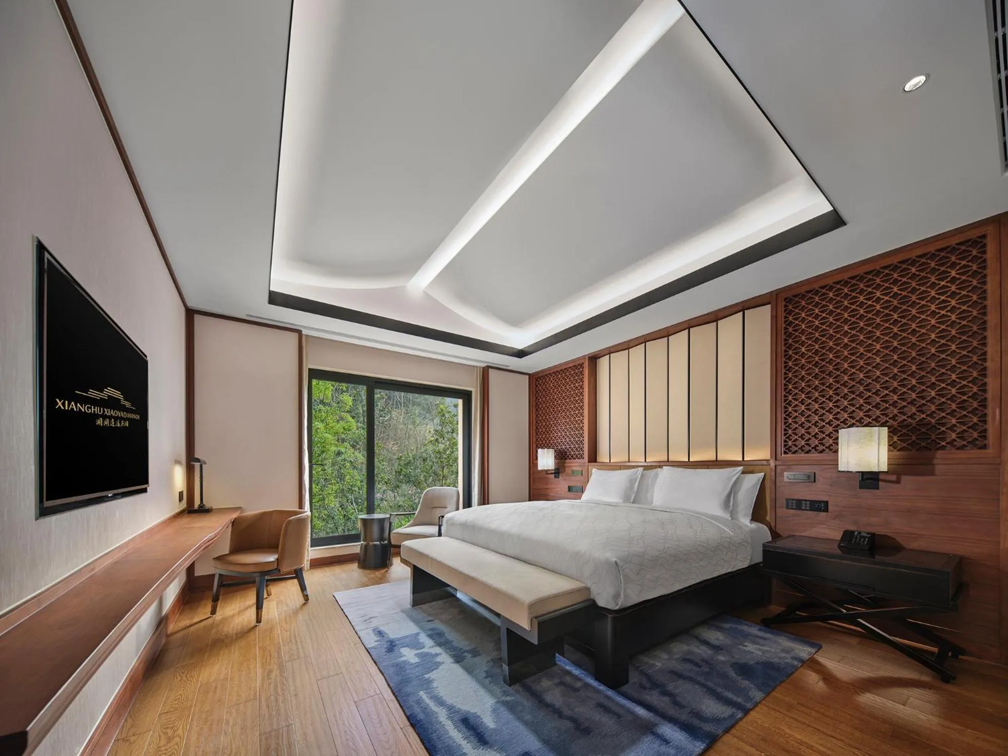 Bed in Xianghu Xiaoyao Manor