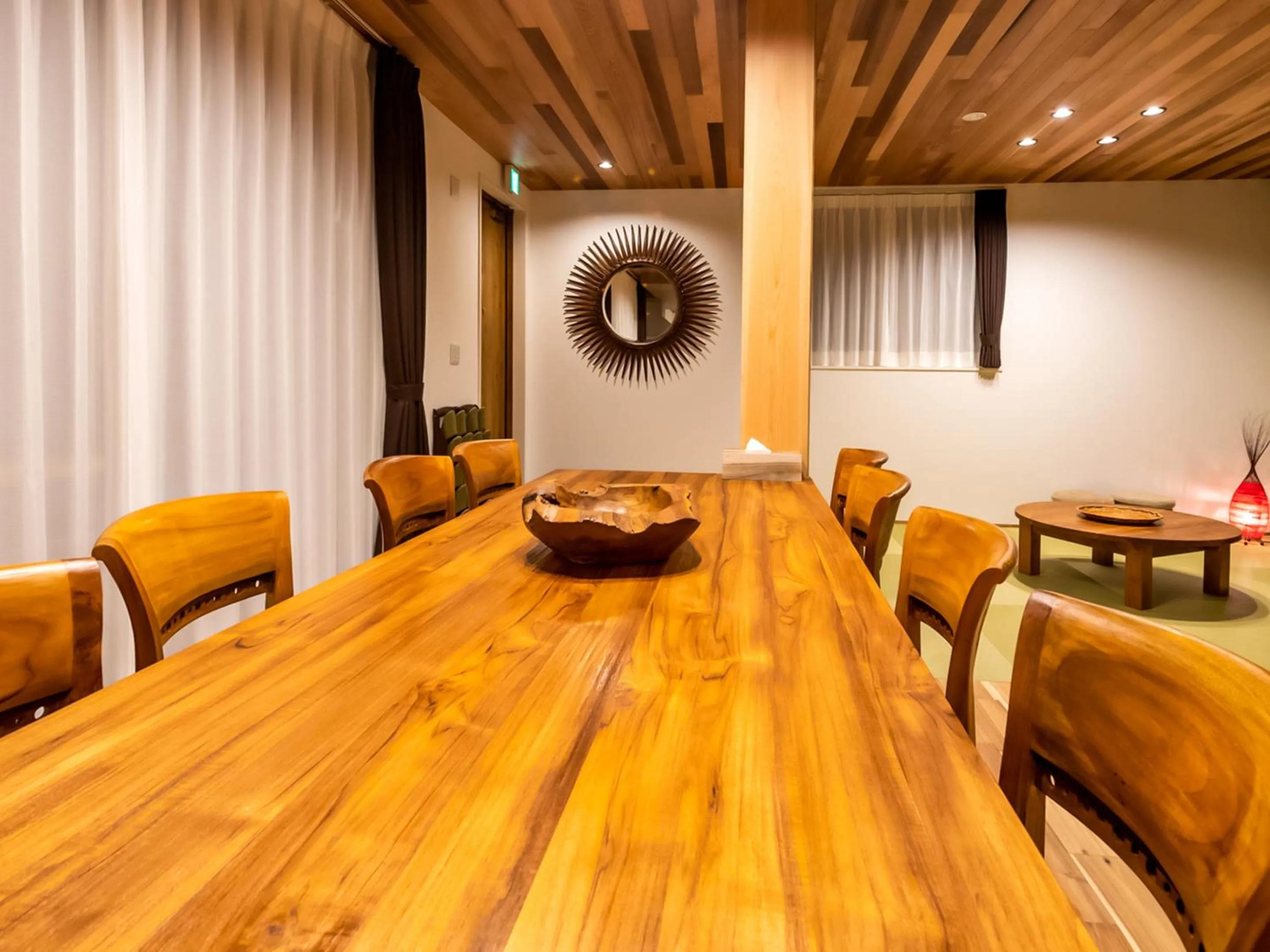 Dining area in Kawaguchiko Villa FJ Resort