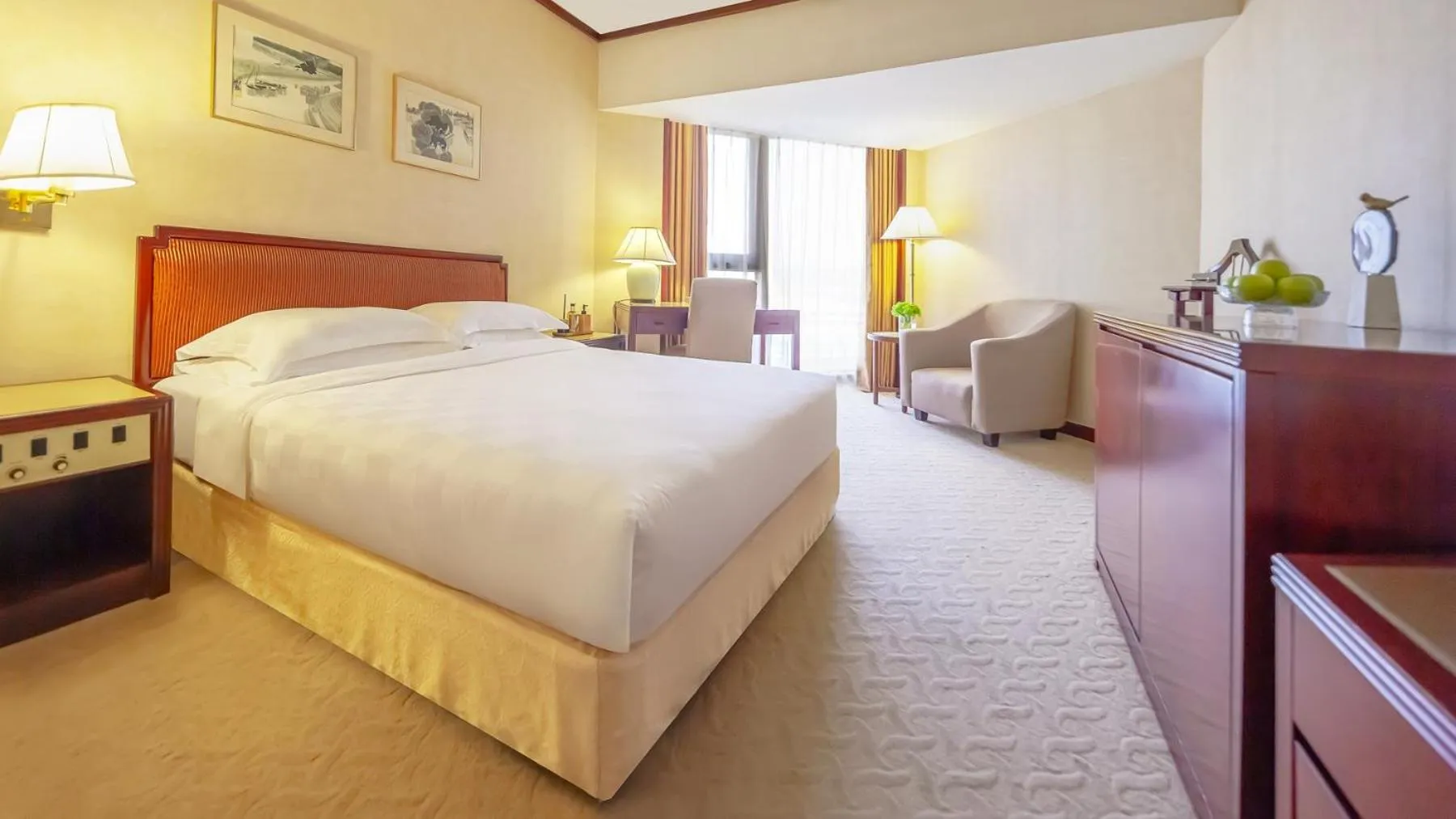 Bed in Felicity Hotel Shenzhen, Luohu Railway Station