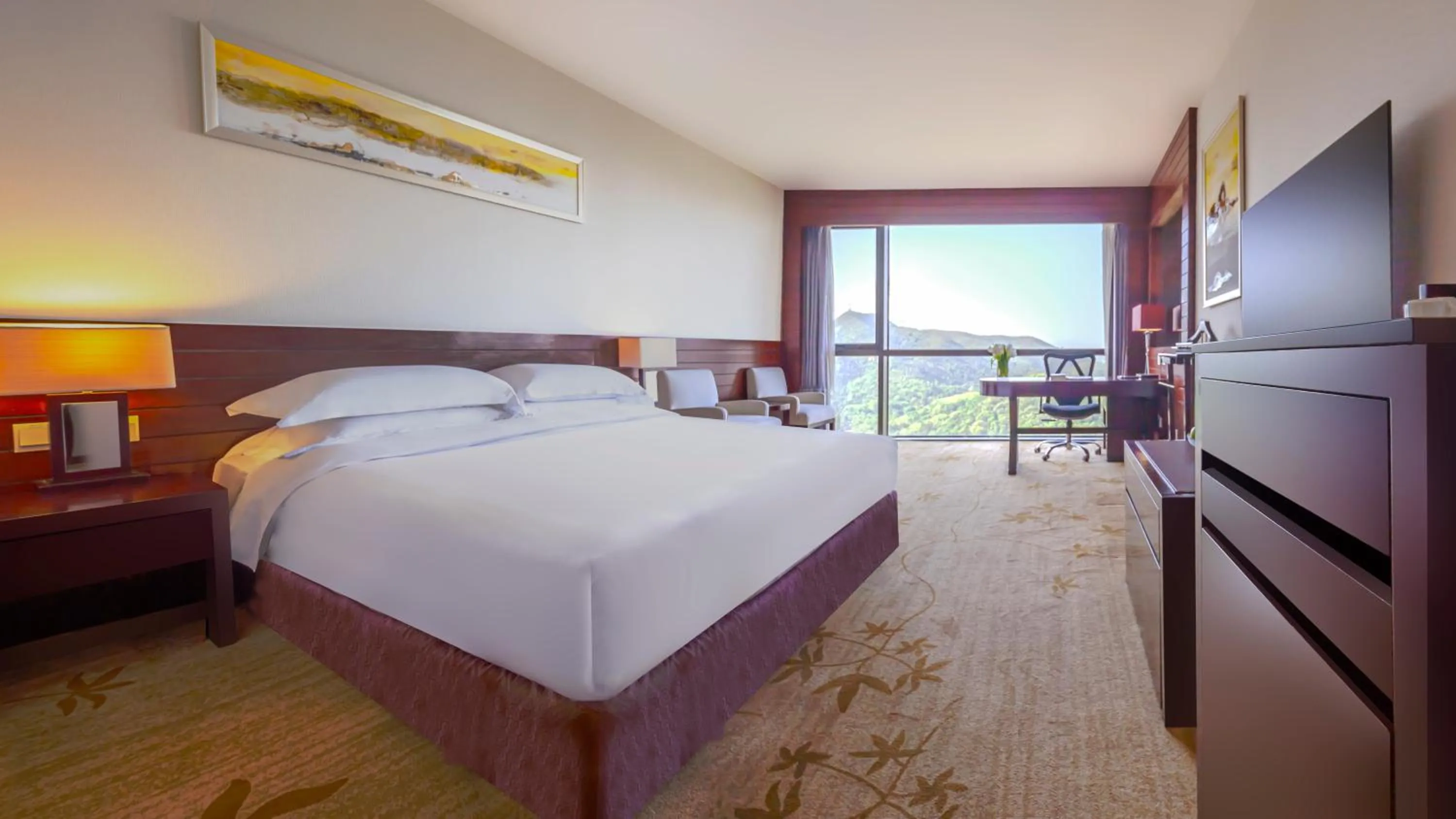 Bed in Felicity Hotel Shenzhen, Luohu Railway Station