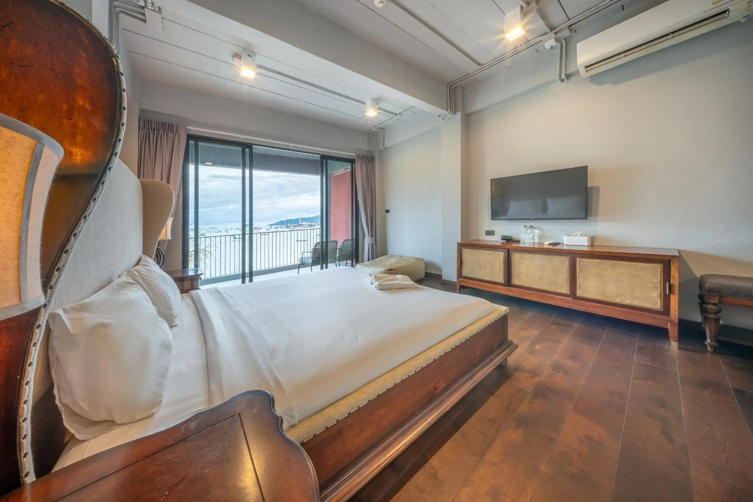 Bedroom, Bed in SHIN Arch39 Phuket Beach Front - SHA Plus
