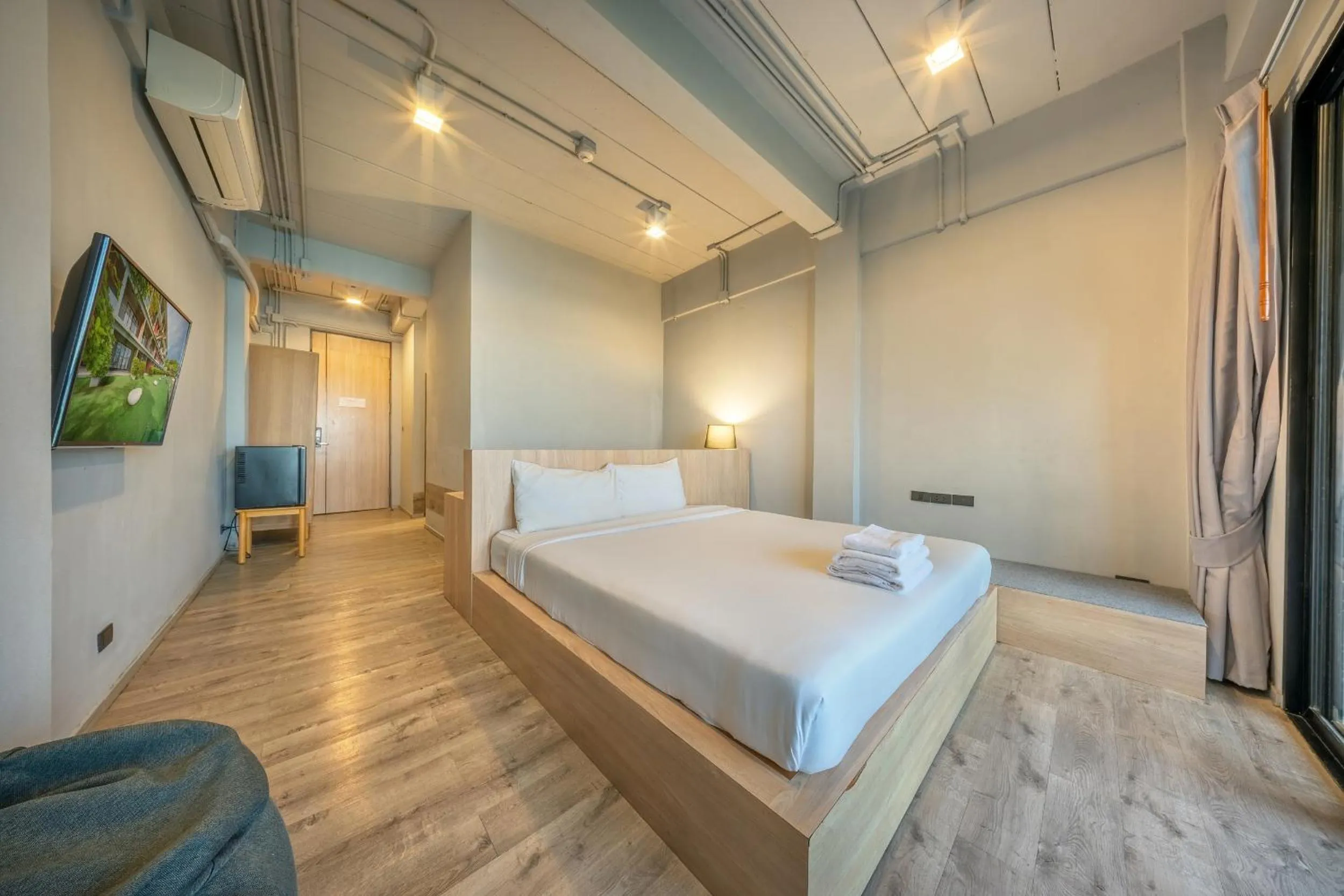 Bedroom, Bed in SHIN Arch39 Phuket Beach Front - SHA Plus