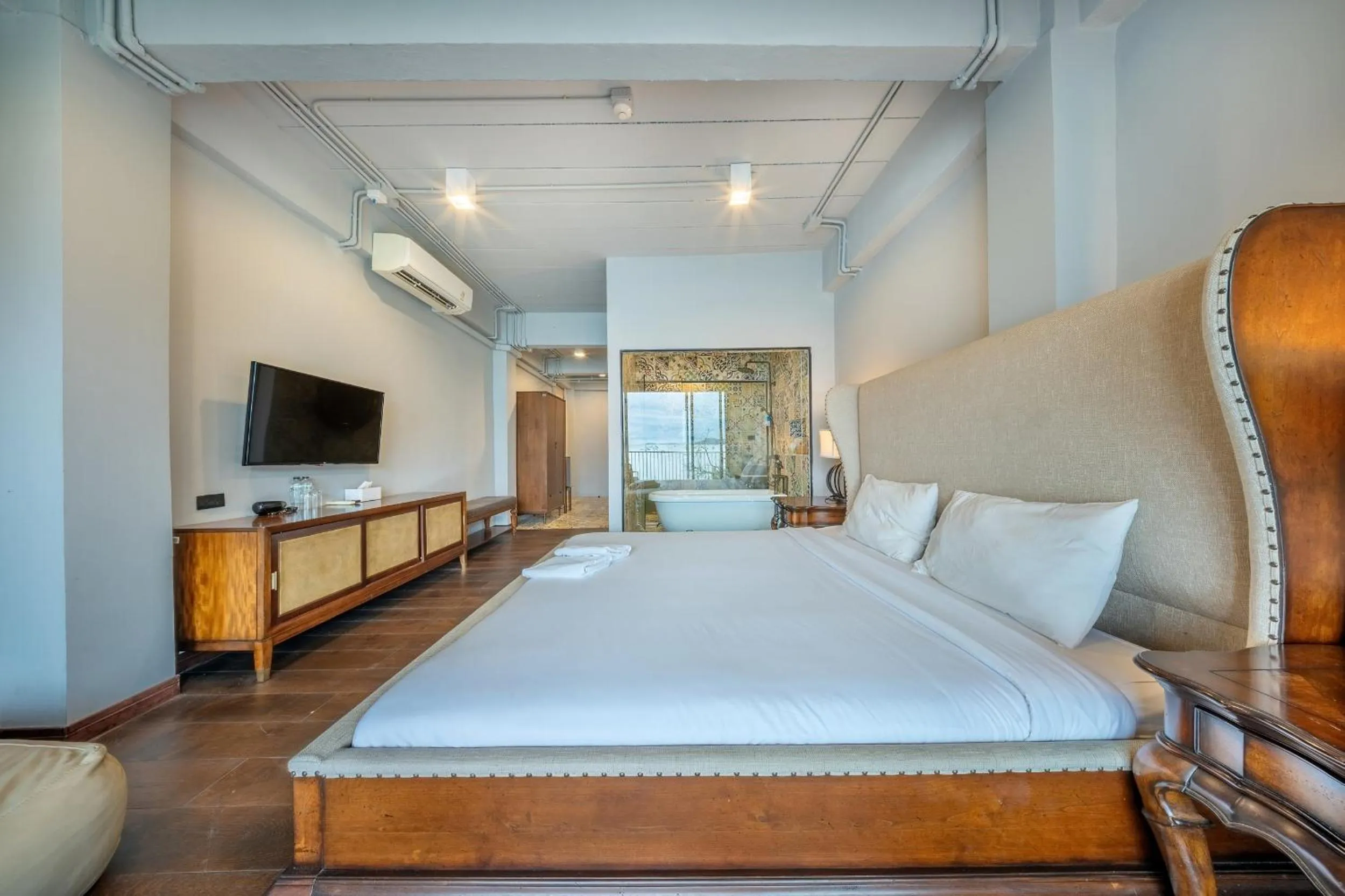 Bedroom, Bed in SHIN Arch39 Phuket Beach Front - SHA Plus