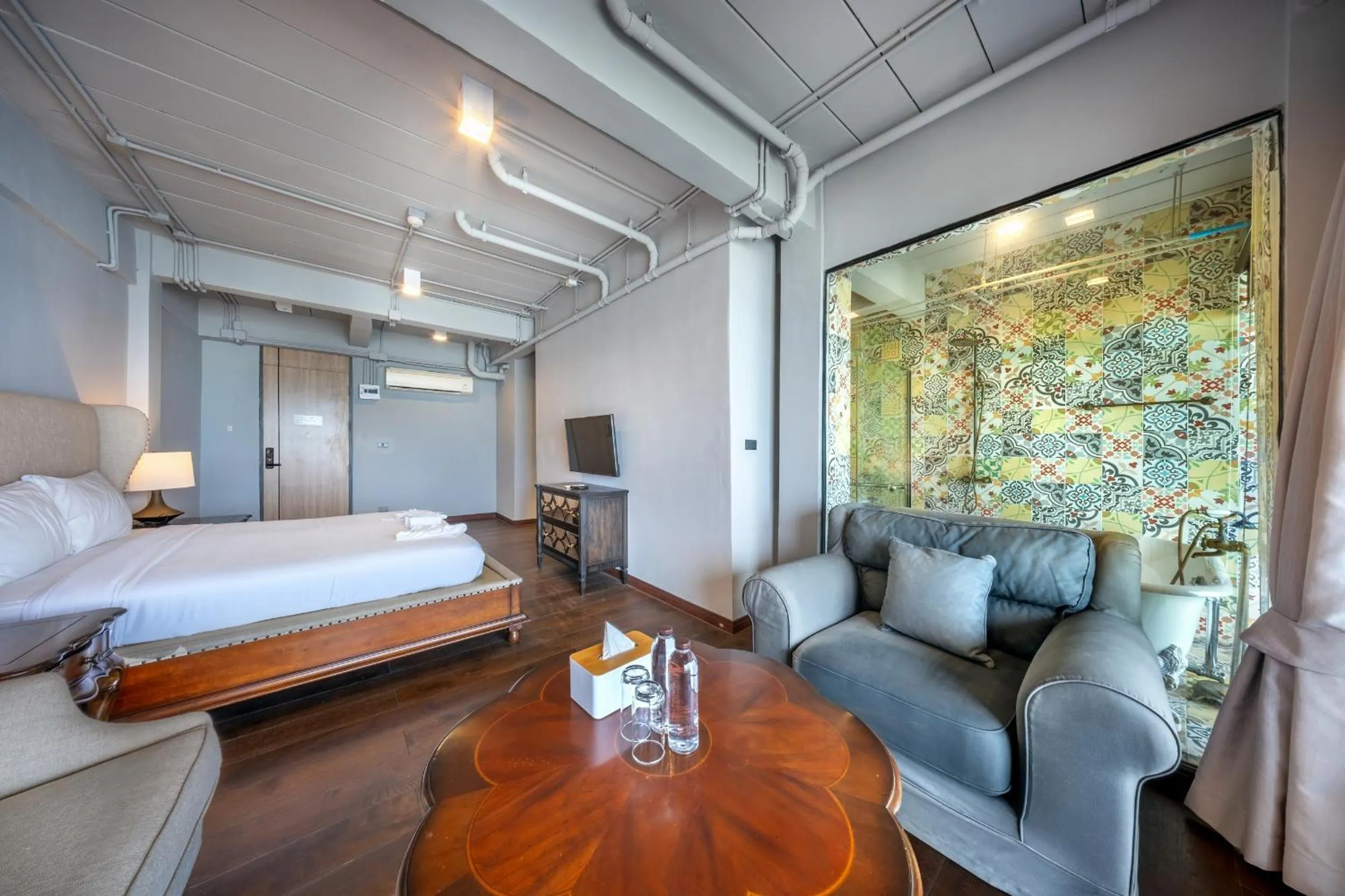 Bedroom, Bed in SHIN Arch39 Phuket Beach Front - SHA Plus