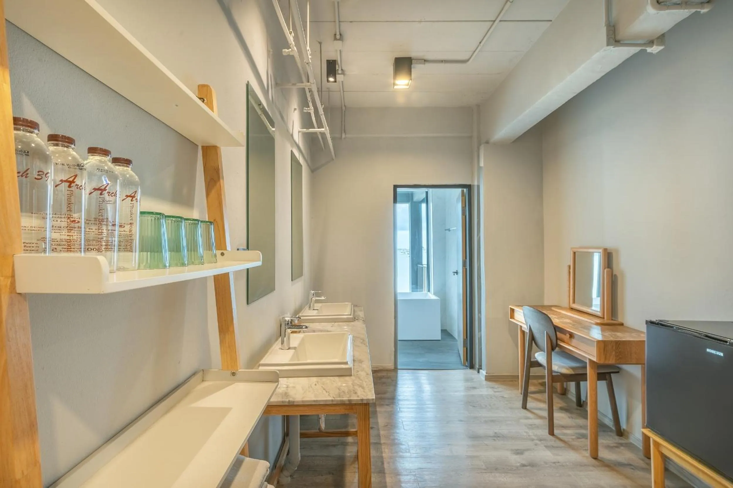 Bathroom in SHIN Arch39 Phuket Beach Front - SHA Plus