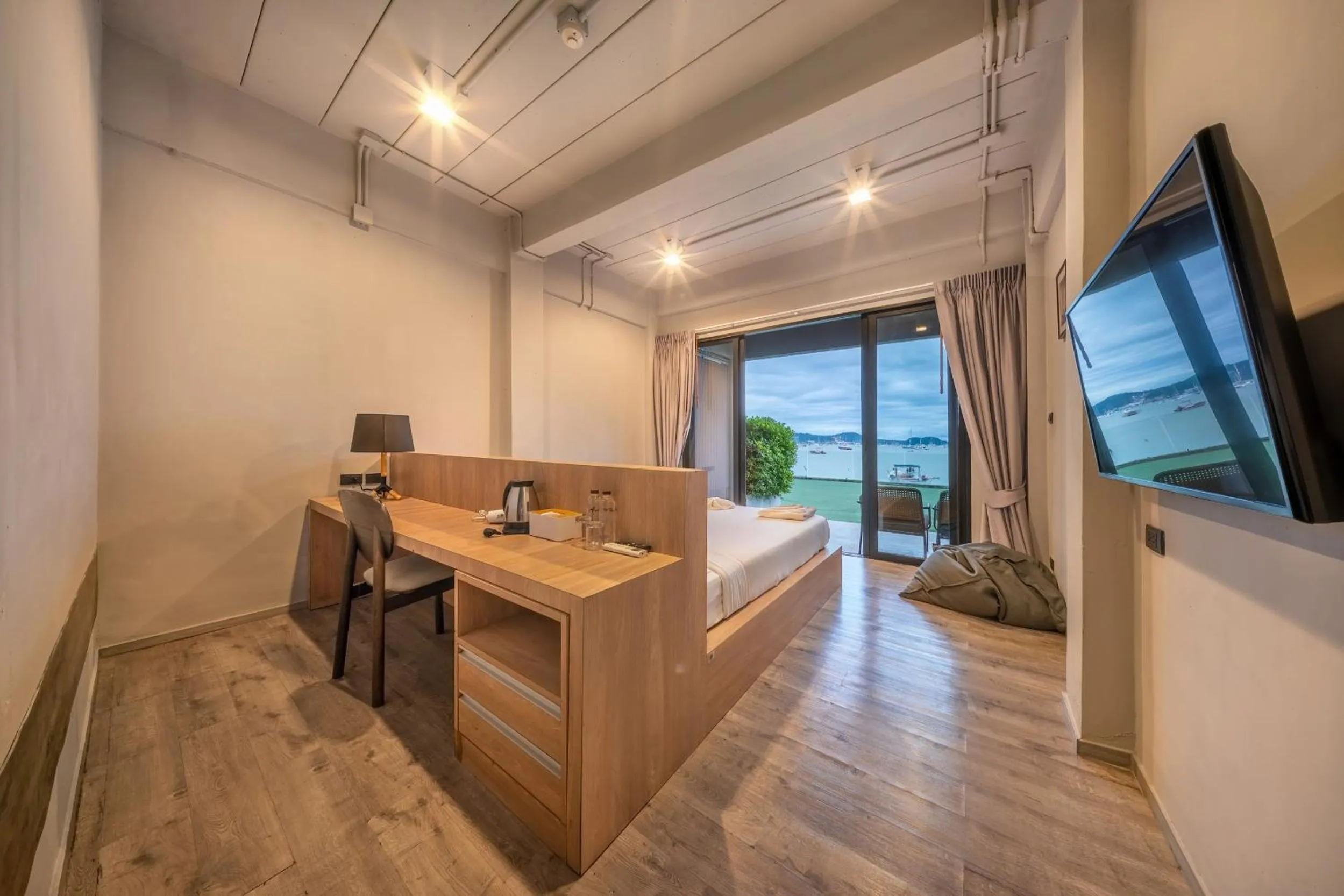 Bedroom in SHIN Arch39 Phuket Beach Front - SHA Plus