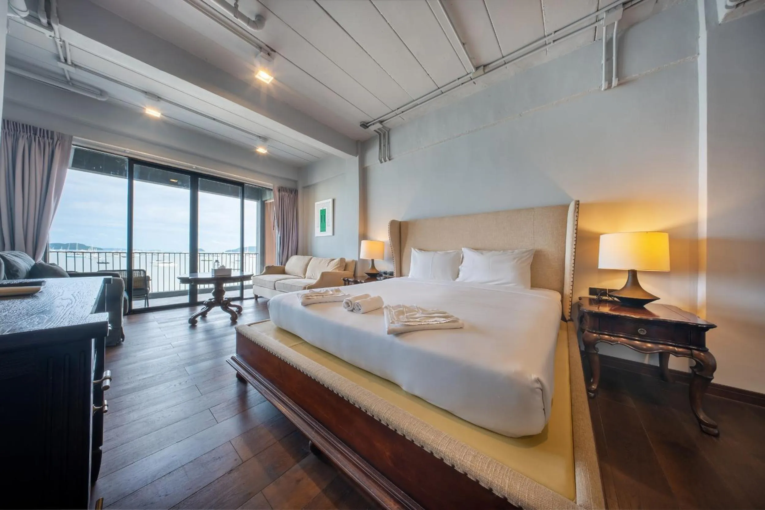 Bedroom, Bed in SHIN Arch39 Phuket Beach Front - SHA Plus