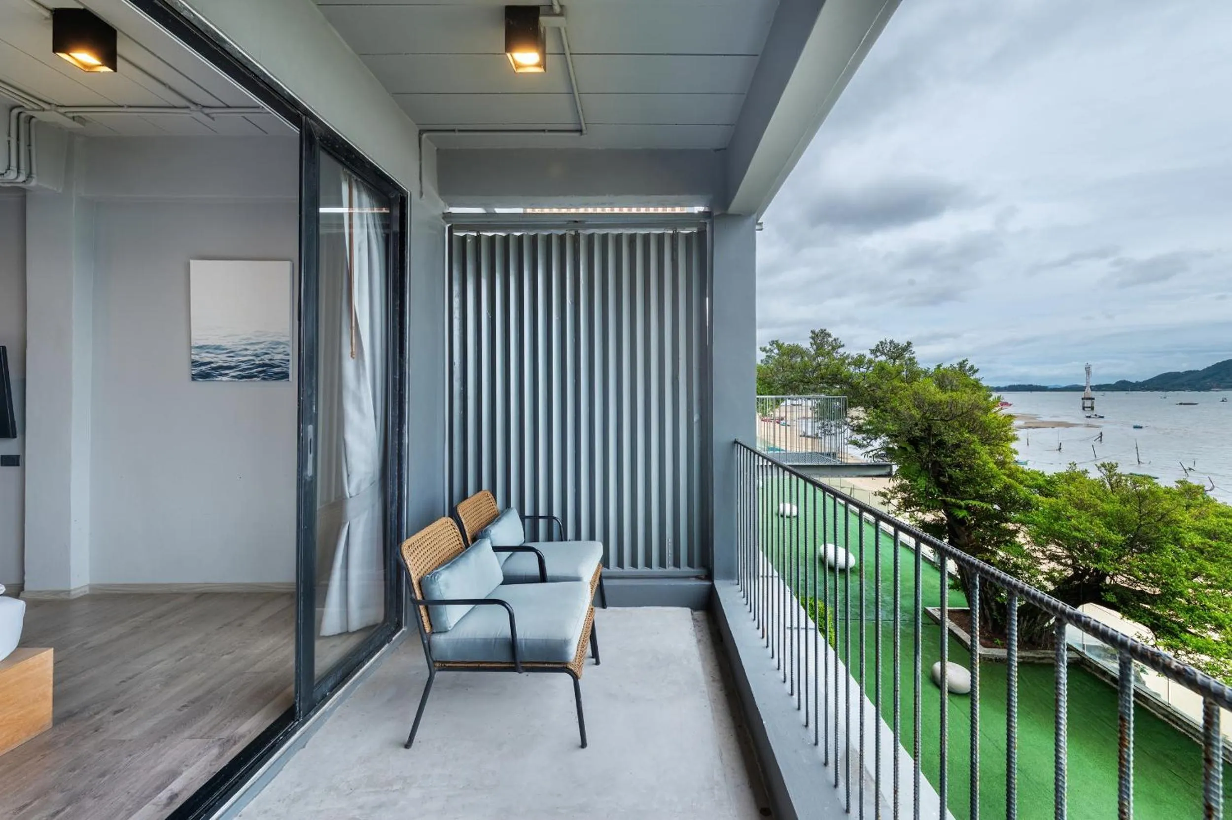 Balcony/Terrace in SHIN Arch39 Phuket Beach Front - SHA Plus