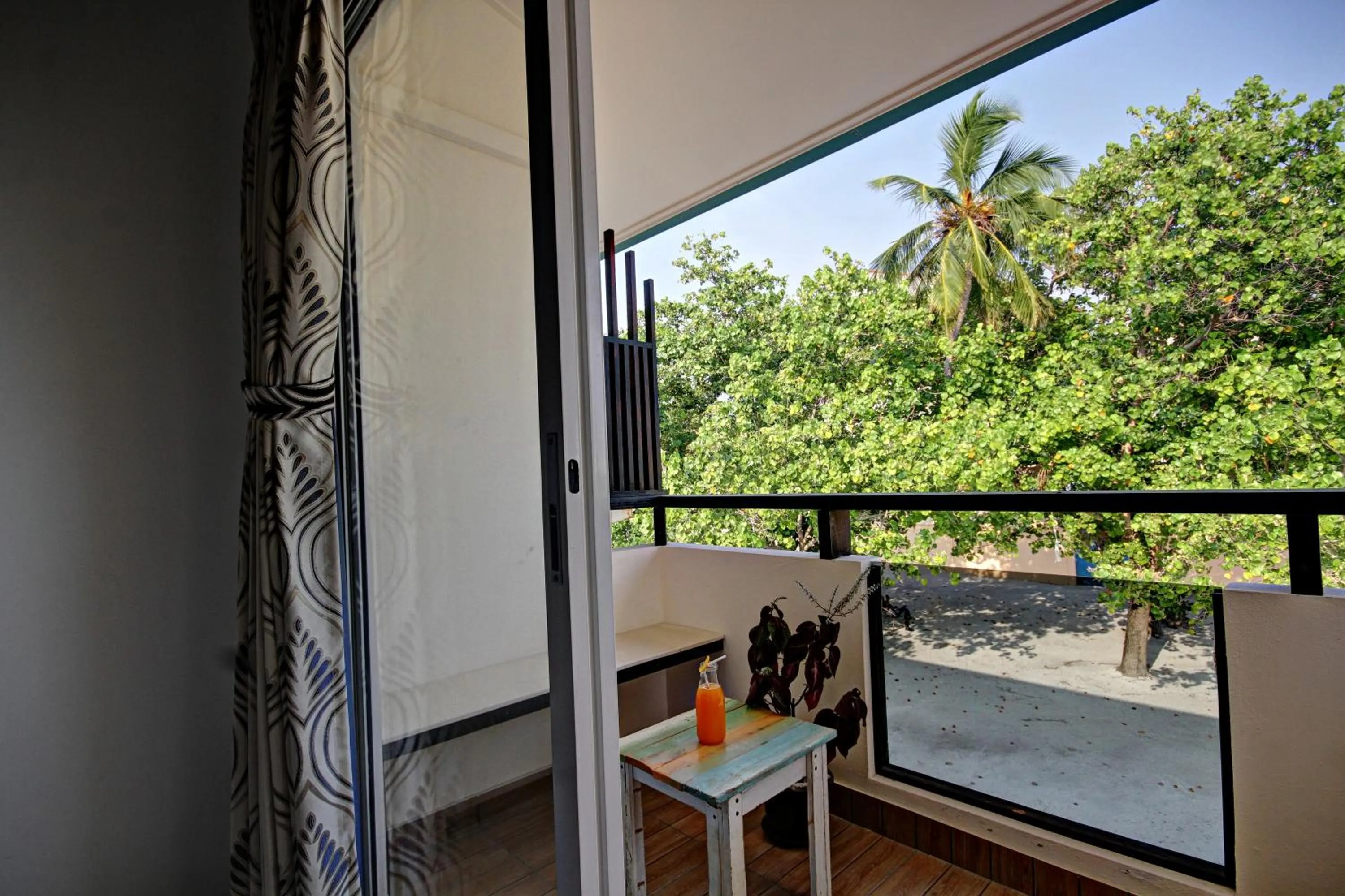 Balcony/Terrace in Crown Beach Villas -Private Beach