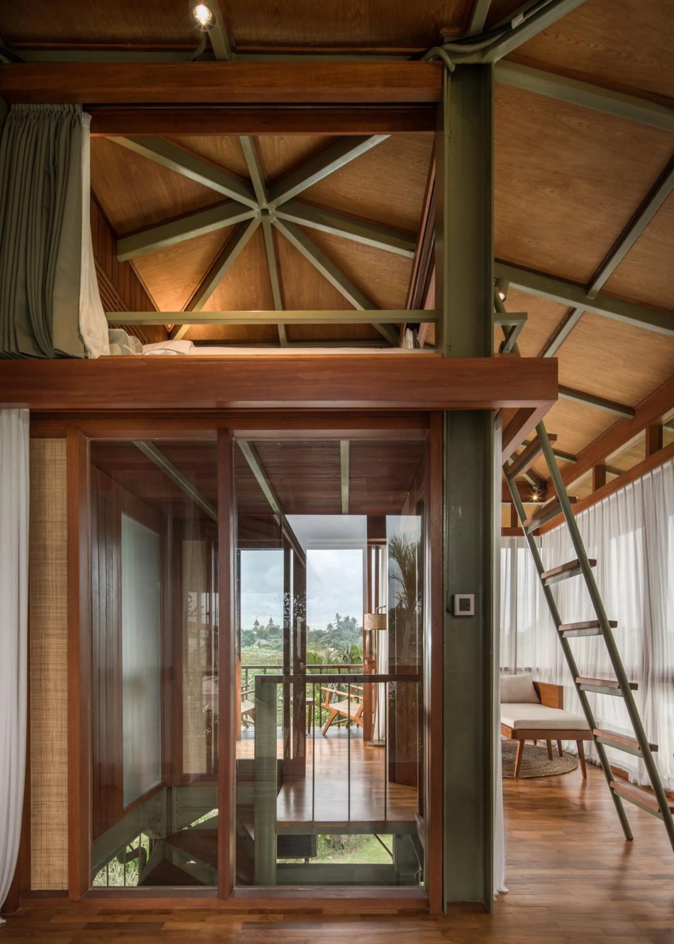 Bedroom in Grün Canggu Garden