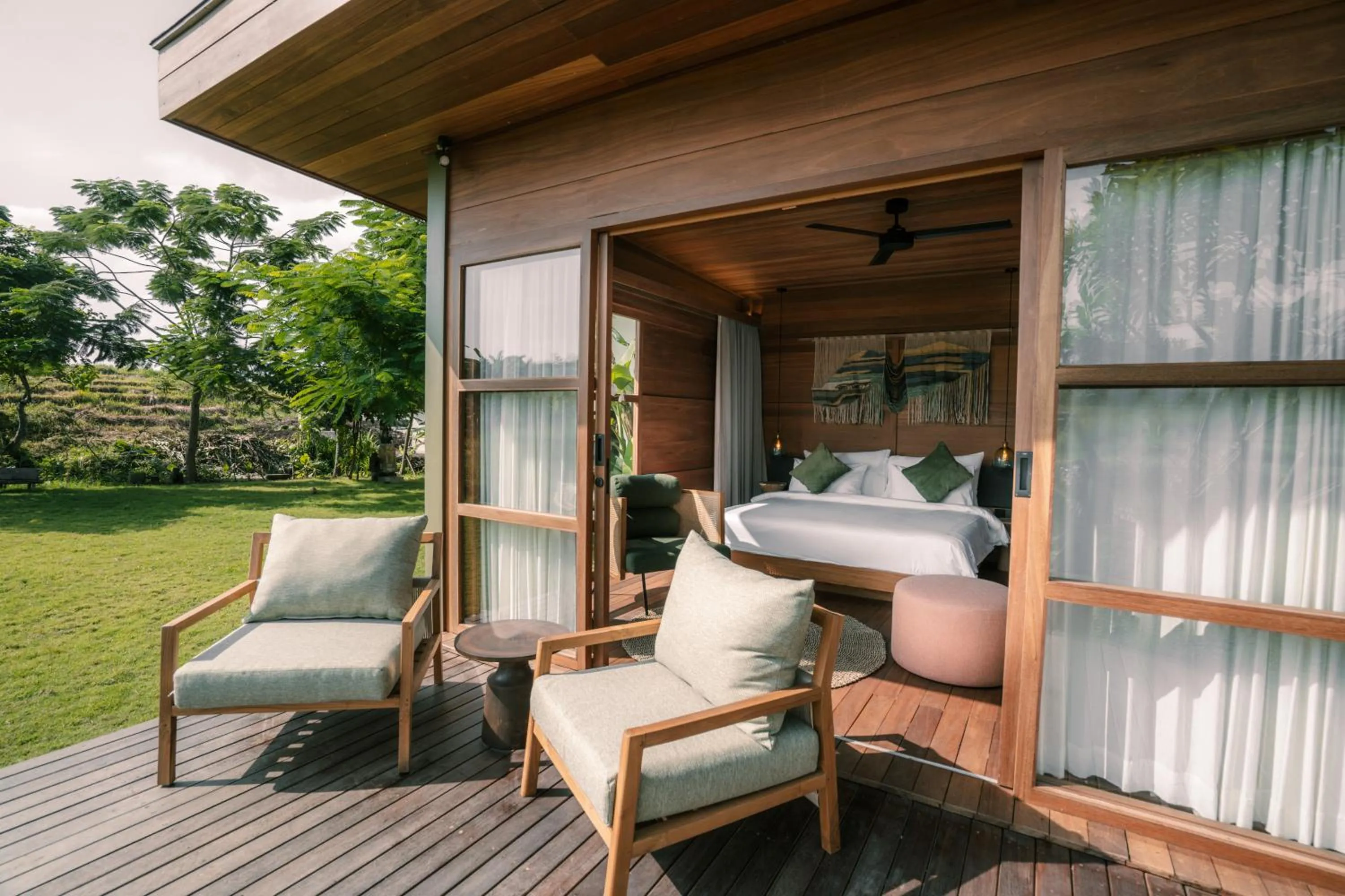 Balcony/Terrace in Grün Canggu Garden