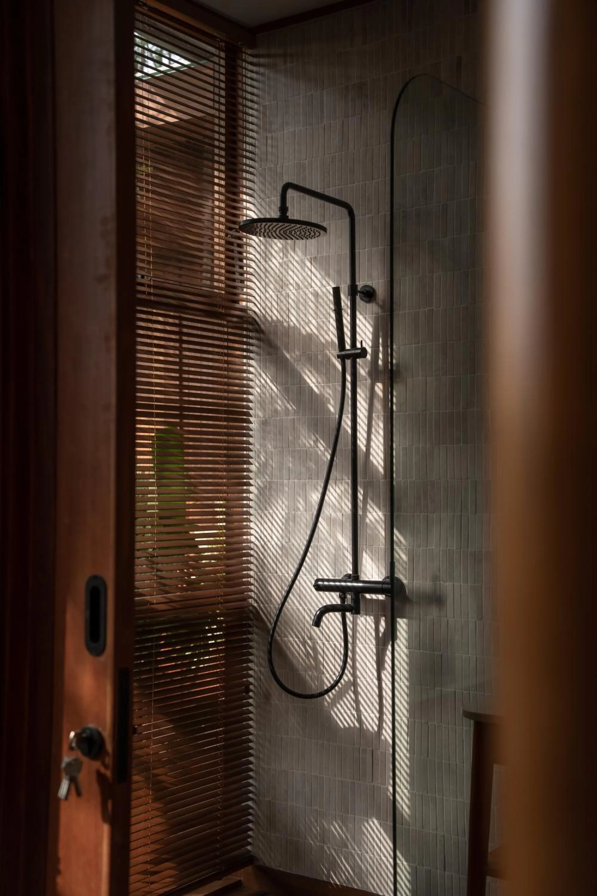 Shower in Grün Canggu Garden