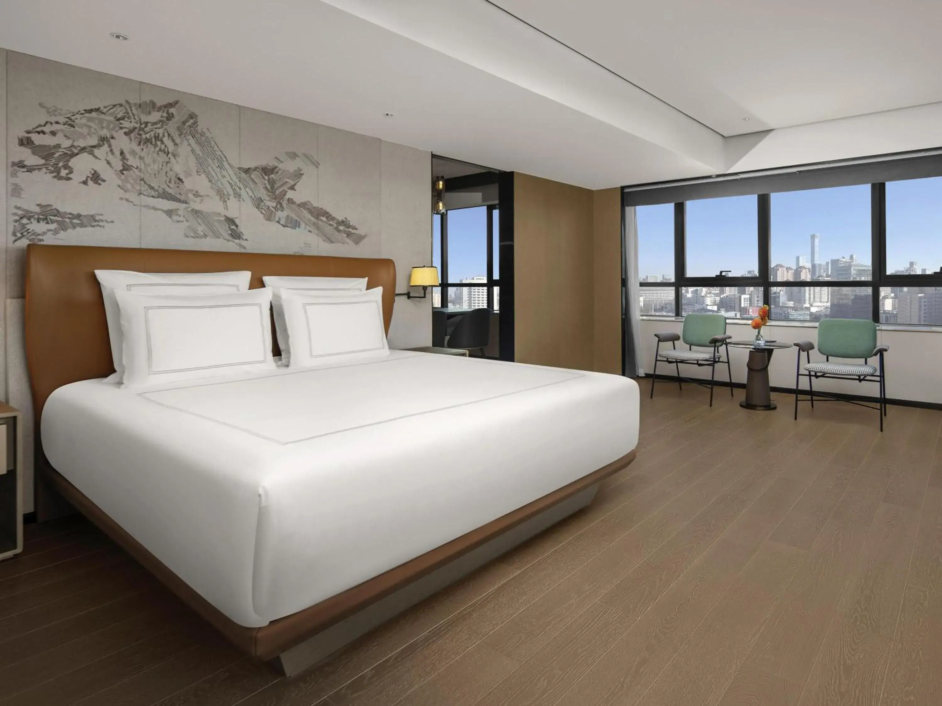 Swiss Executive Suite with one King-size bed, Lounge Access in Swissotel Beijing Hong Kong Macau Center Swiss Executive Suite with one King-size bed, Lounge Access in Swissotel Beijing Hong Kong Macau Center