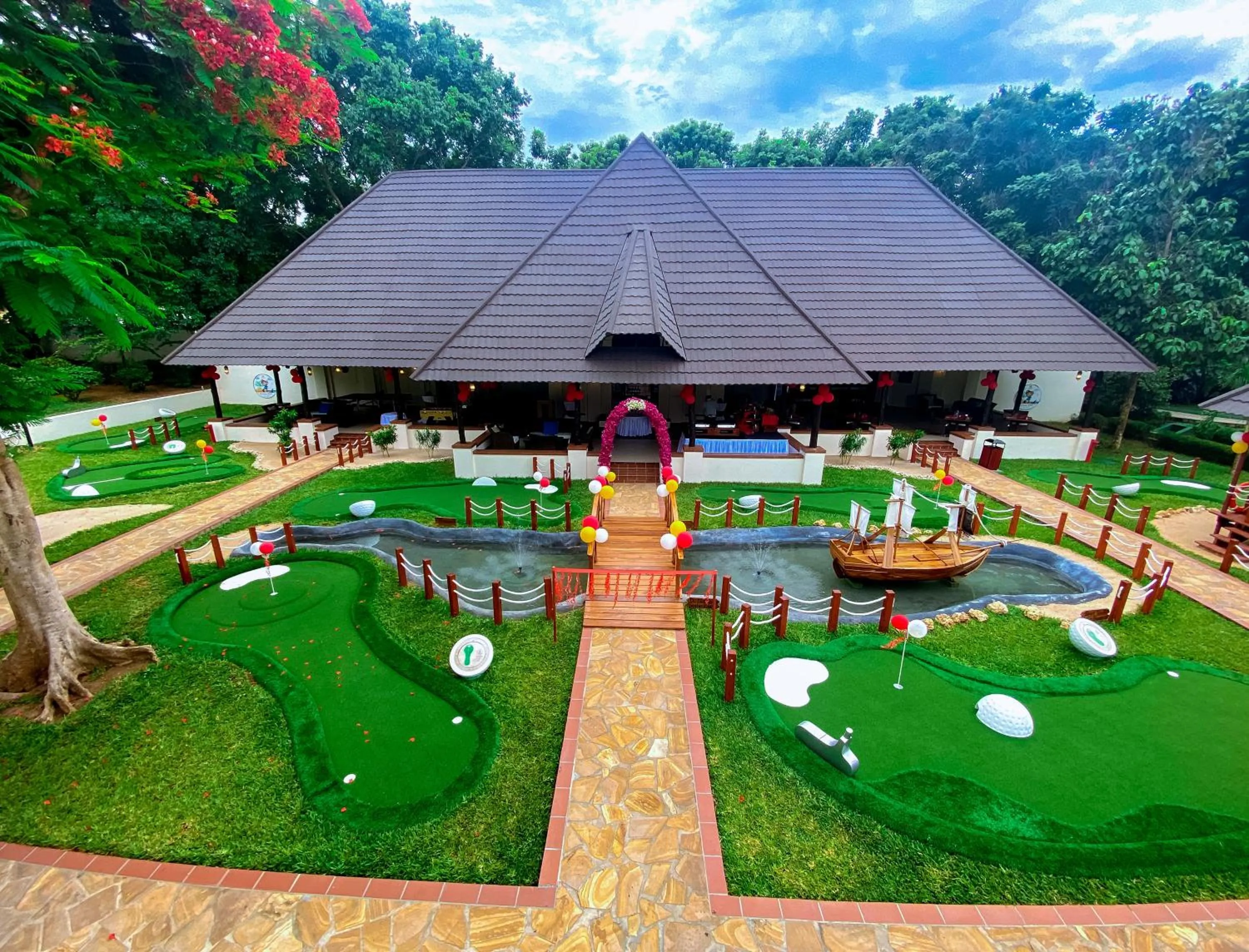 Minigolf in Sea Cliff Resort & Spa