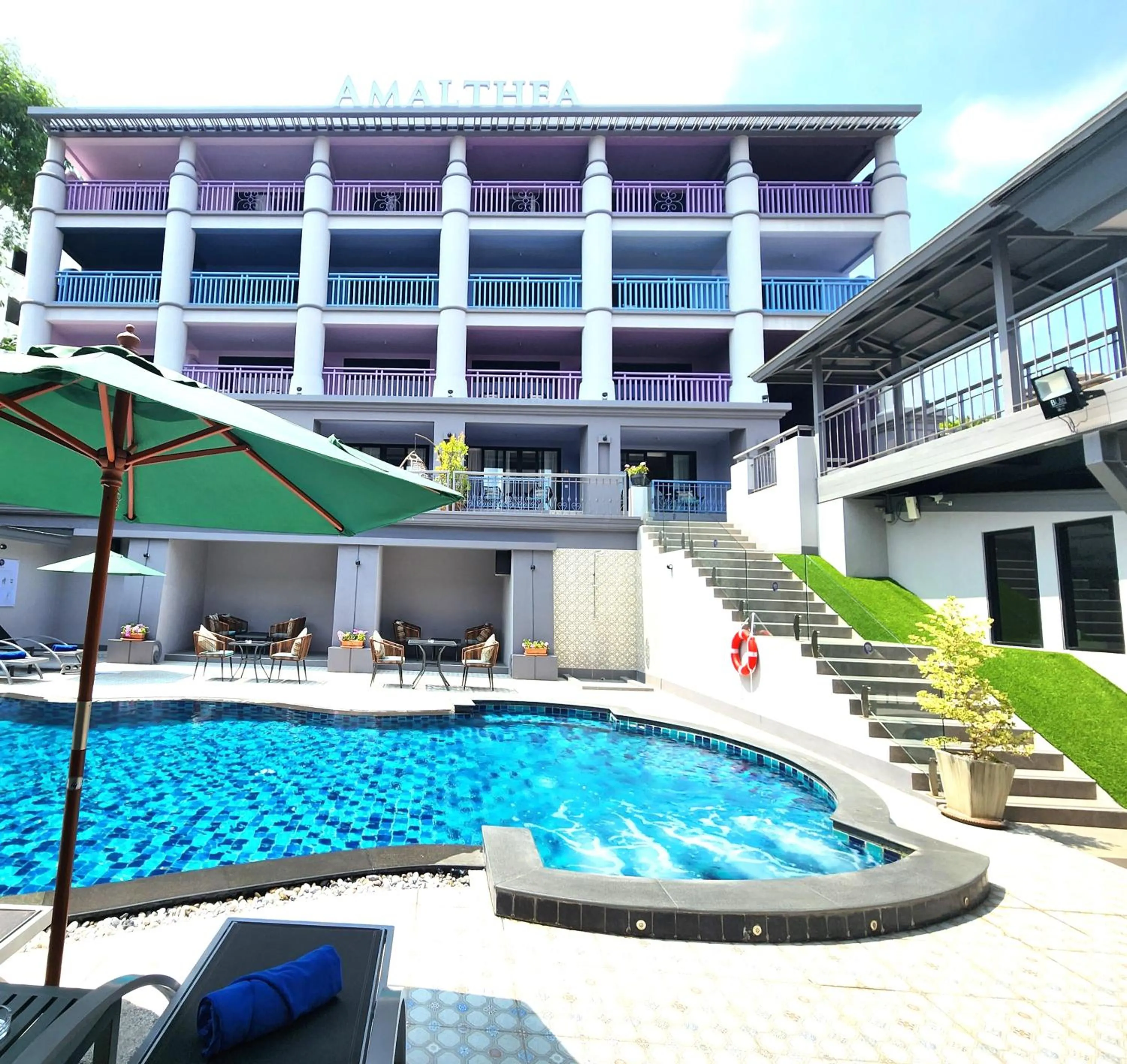 Property building in Zo Amalthea Hotel