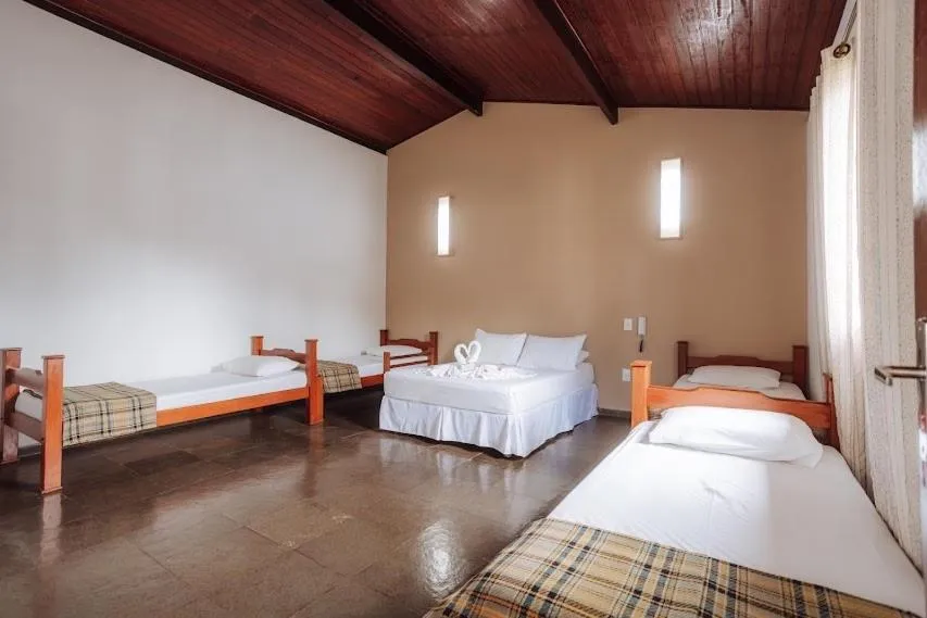 Photo of the whole room, Bed in Hotel Fazenda Vale Amanhecer