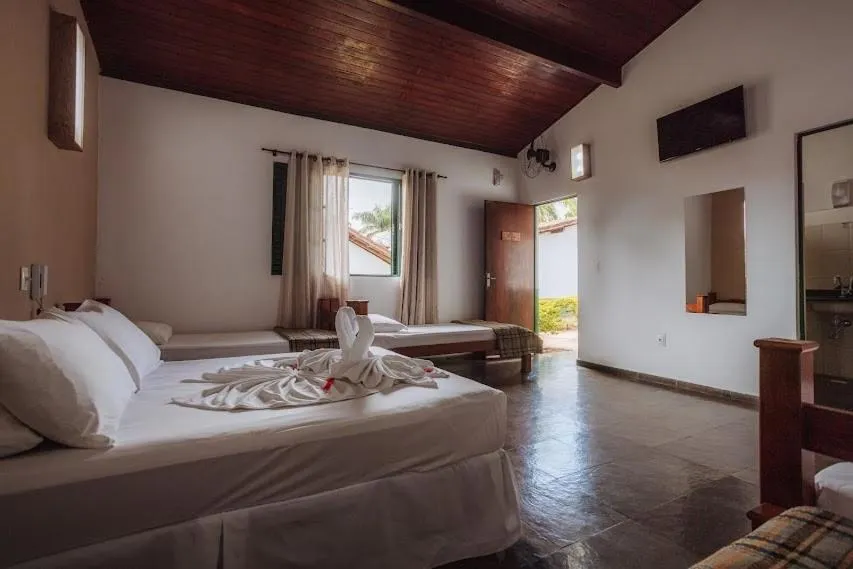 Photo of the whole room, Bed in Hotel Fazenda Vale Amanhecer