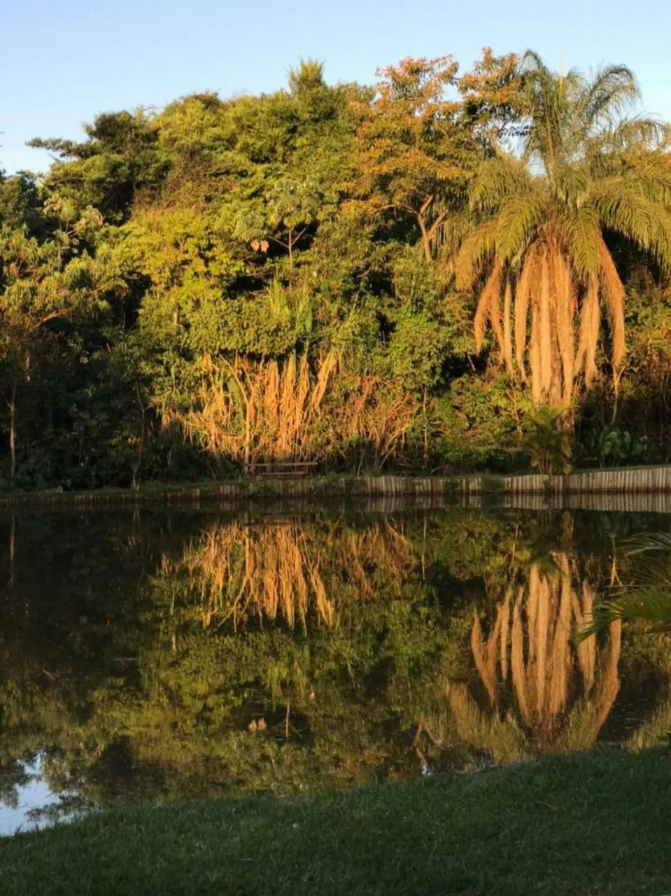 Lake view in Hotel Fazenda Vale Amanhecer