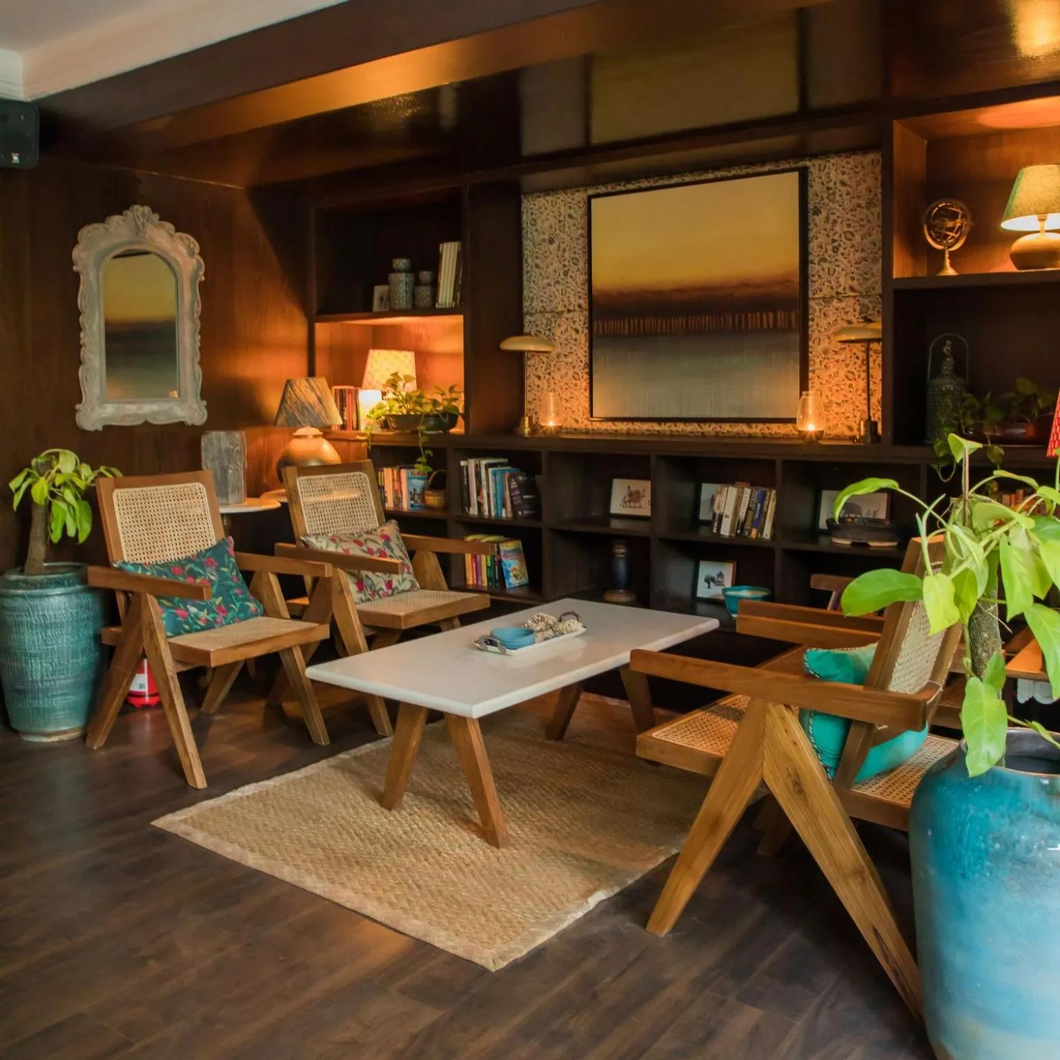 Lobby or reception in Red Thread Calangute