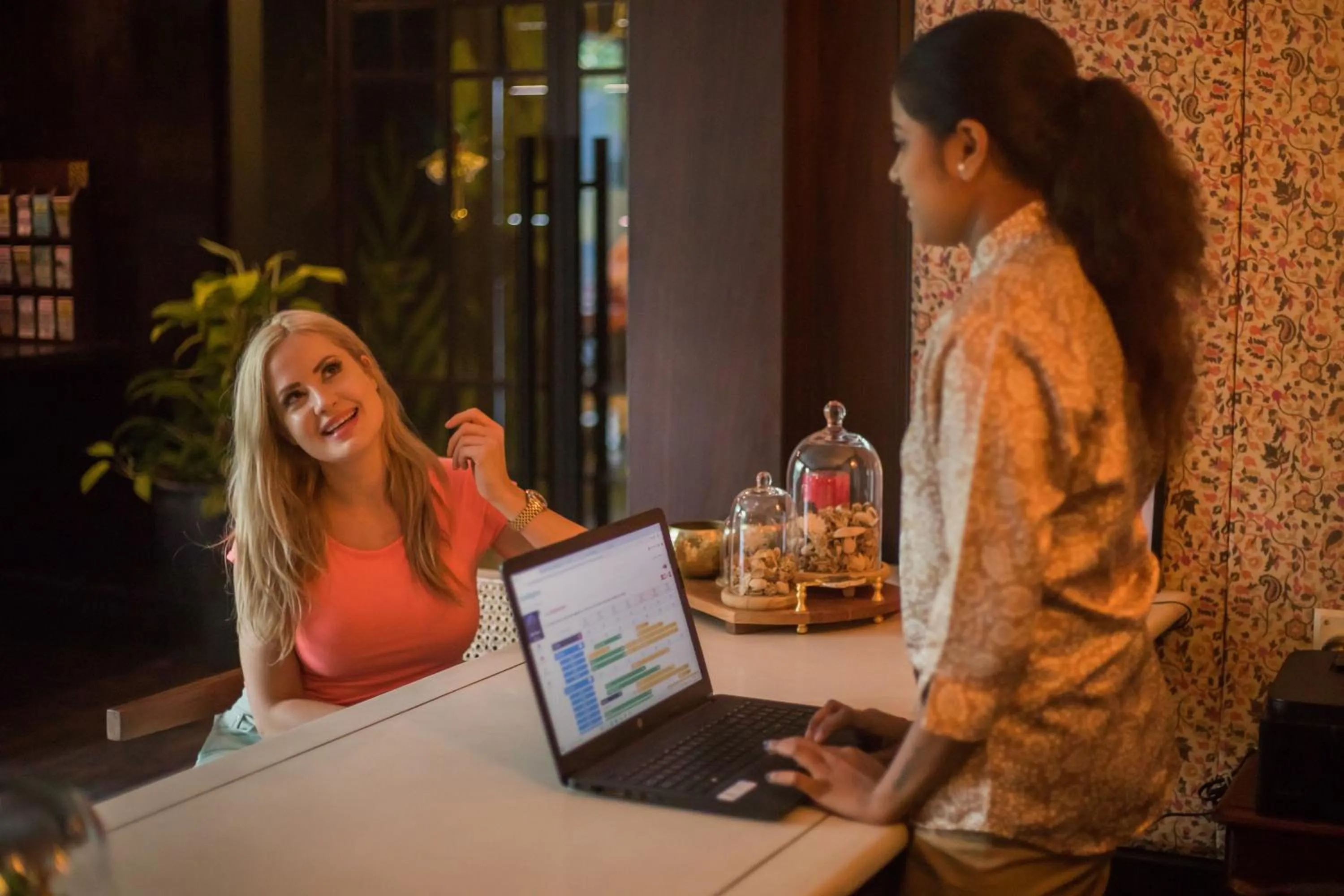 Staff in Red Thread Calangute