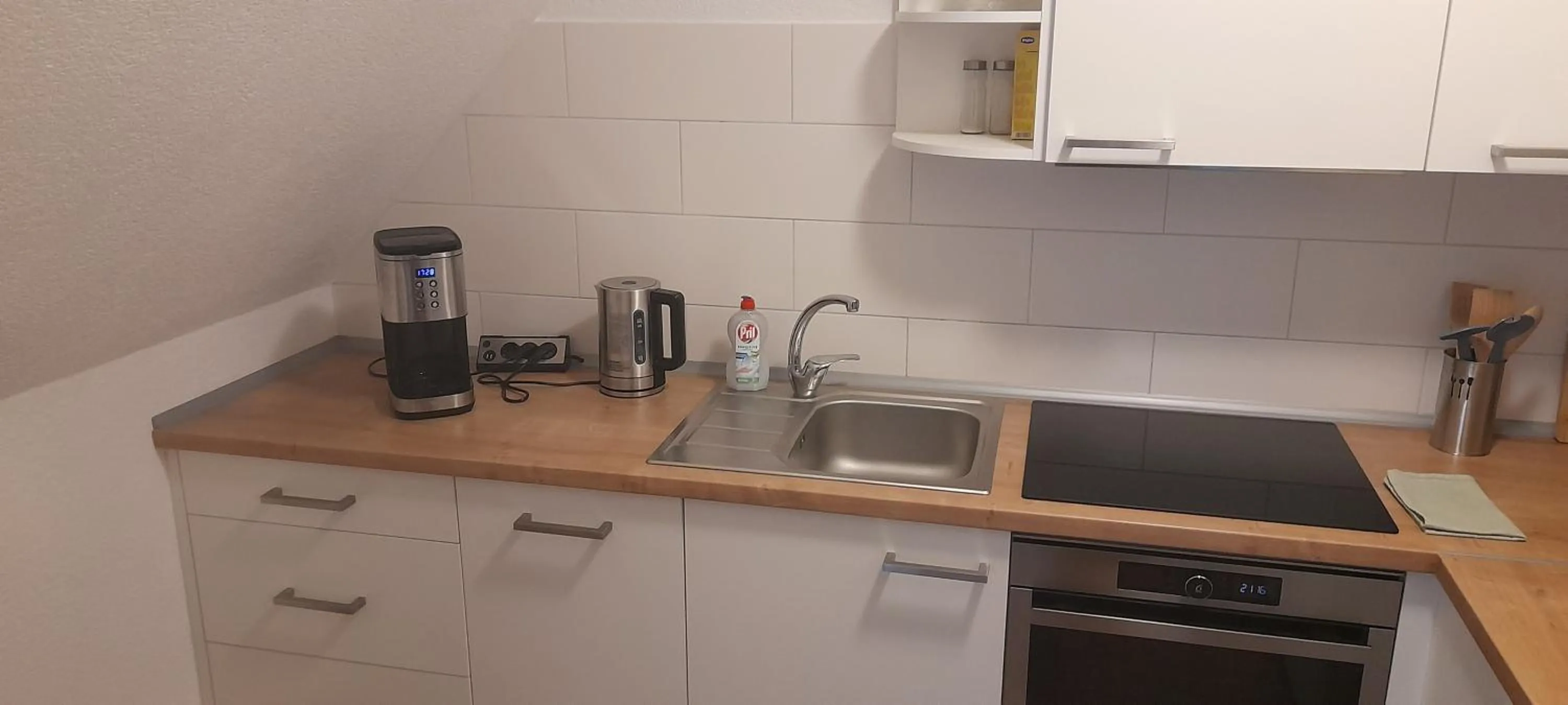 Kitchen or kitchenette in Hotel Landgasthof Adler