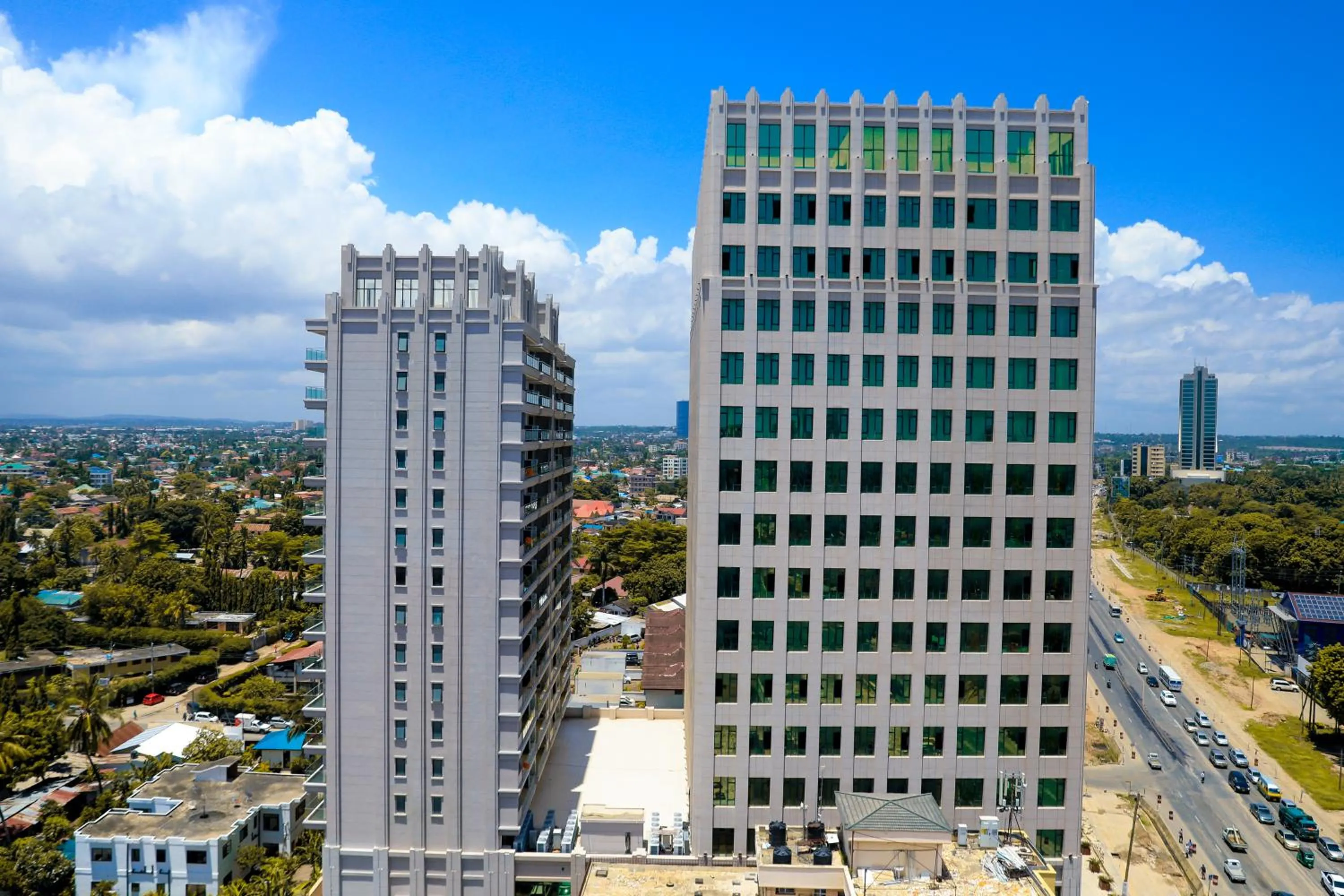 City view in Lark Hotel