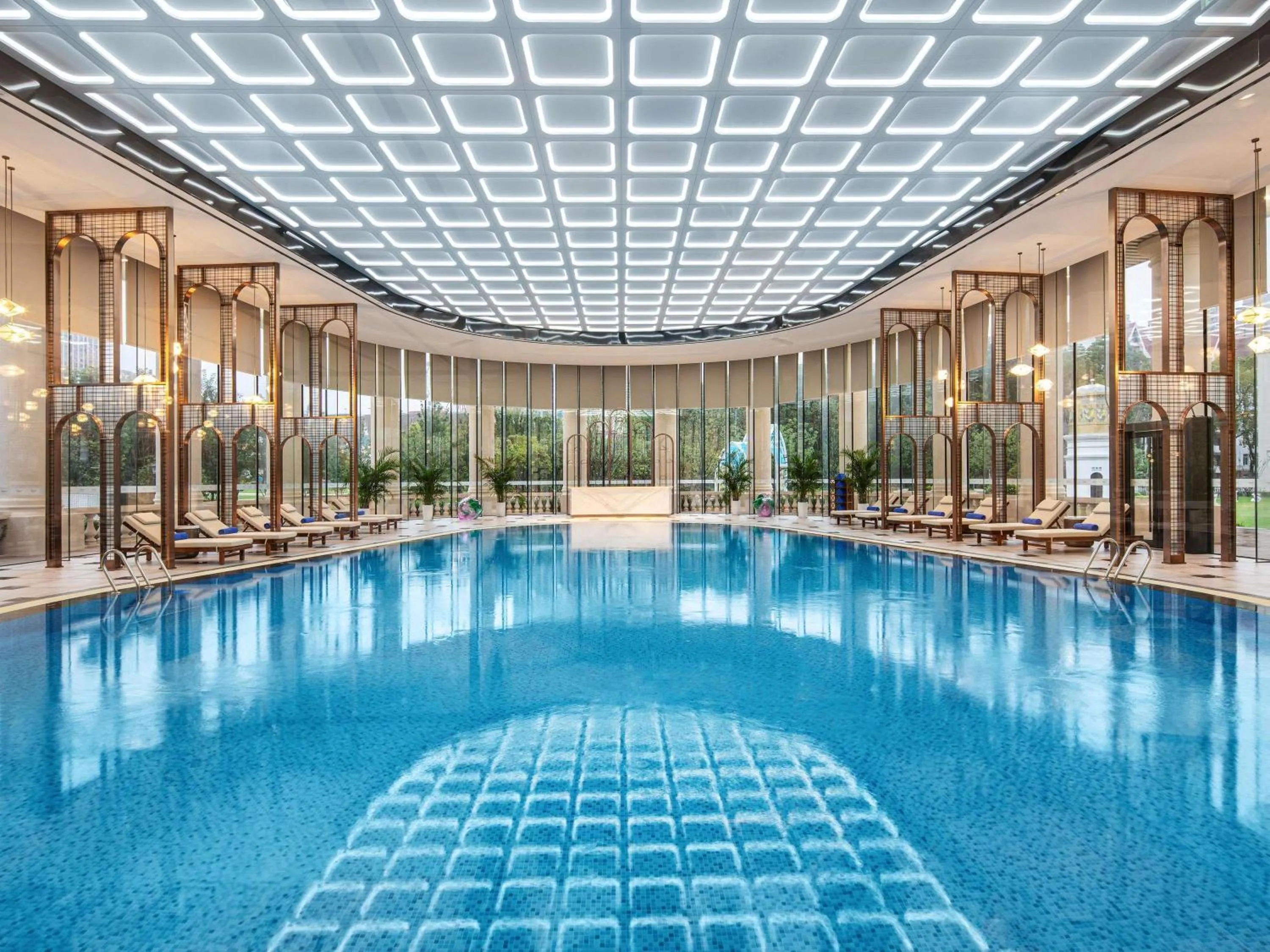 Pool view in Swissôtel Hefei Grand Park