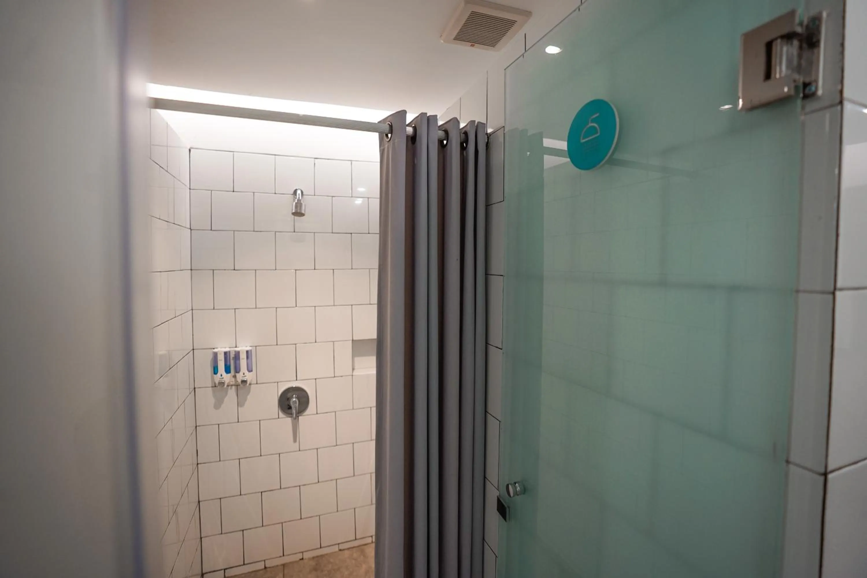 Bathroom in Bobopod Juanda, Jakarta