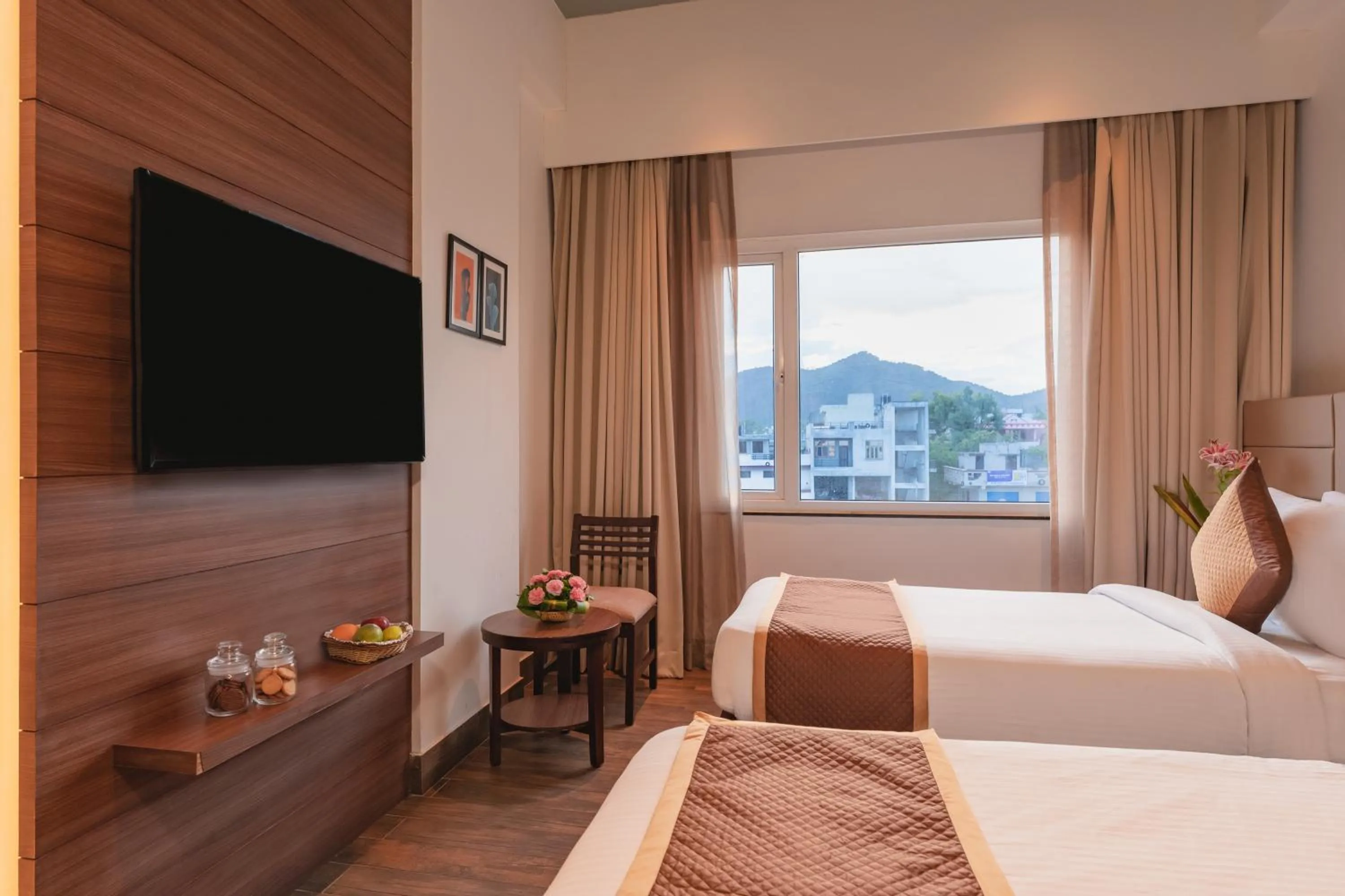 Bed in Lords Inn Udaipur