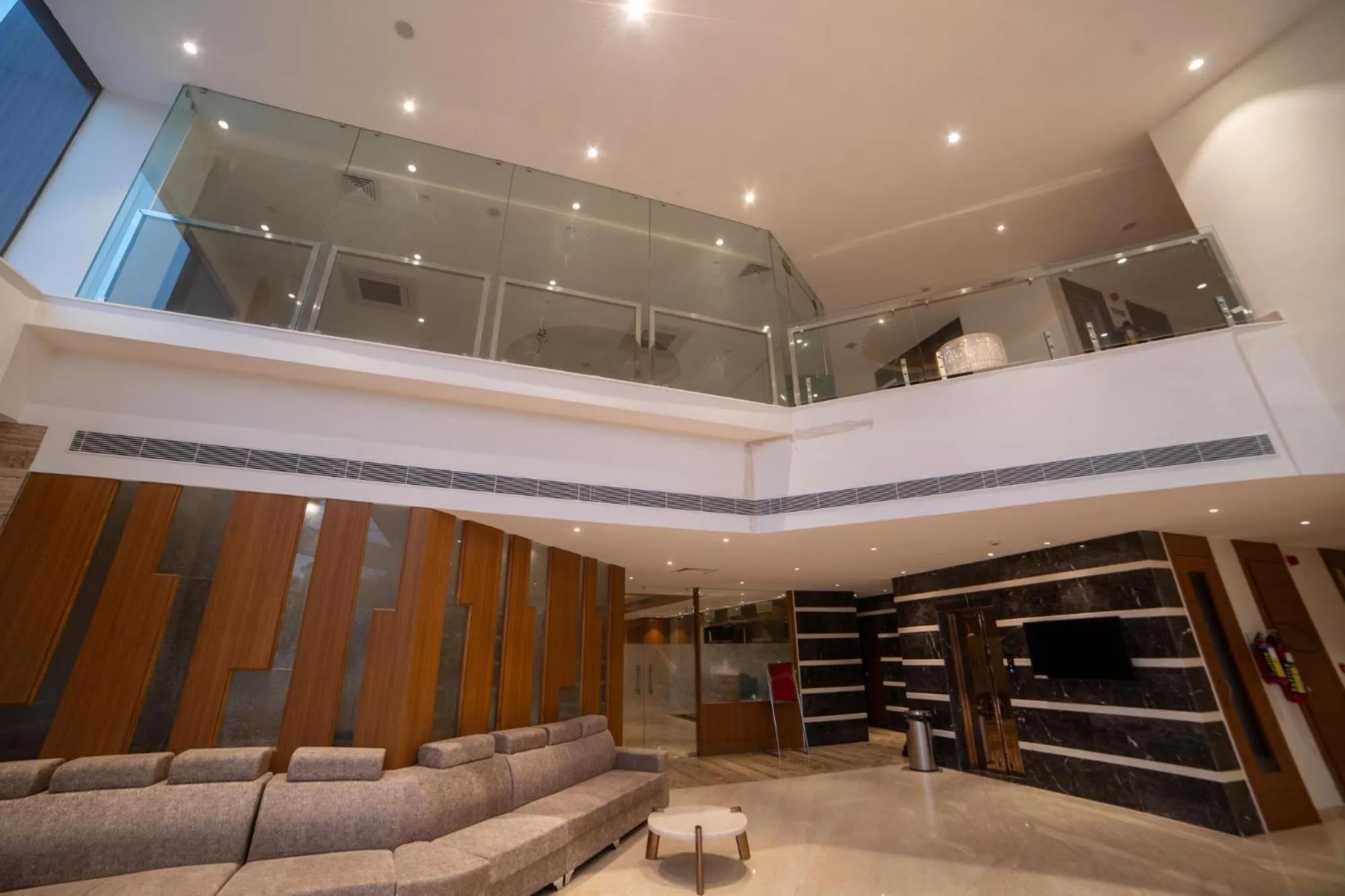 Seating area in Lords Inn Udaipur