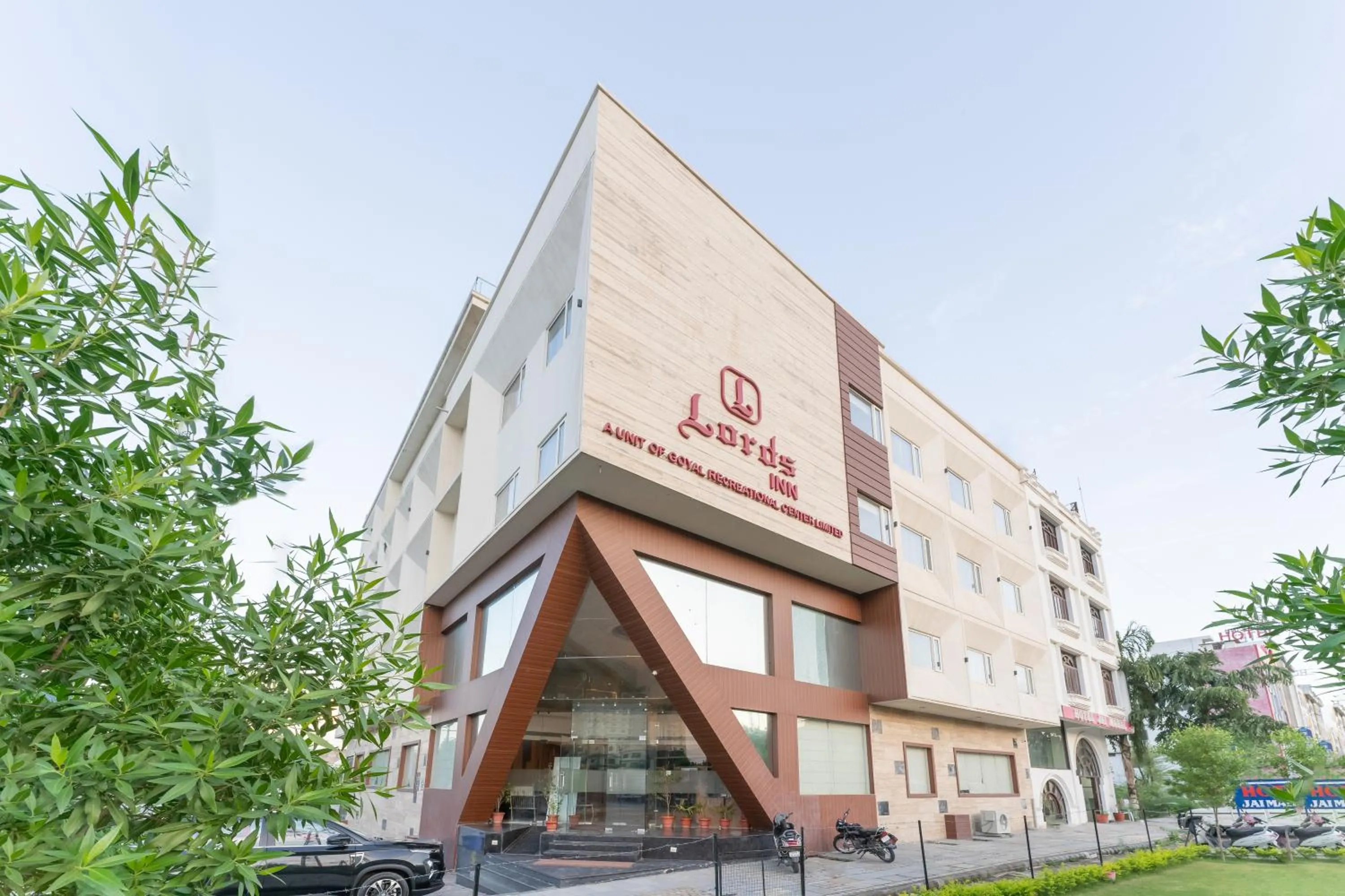 Property building in Lords Inn Udaipur