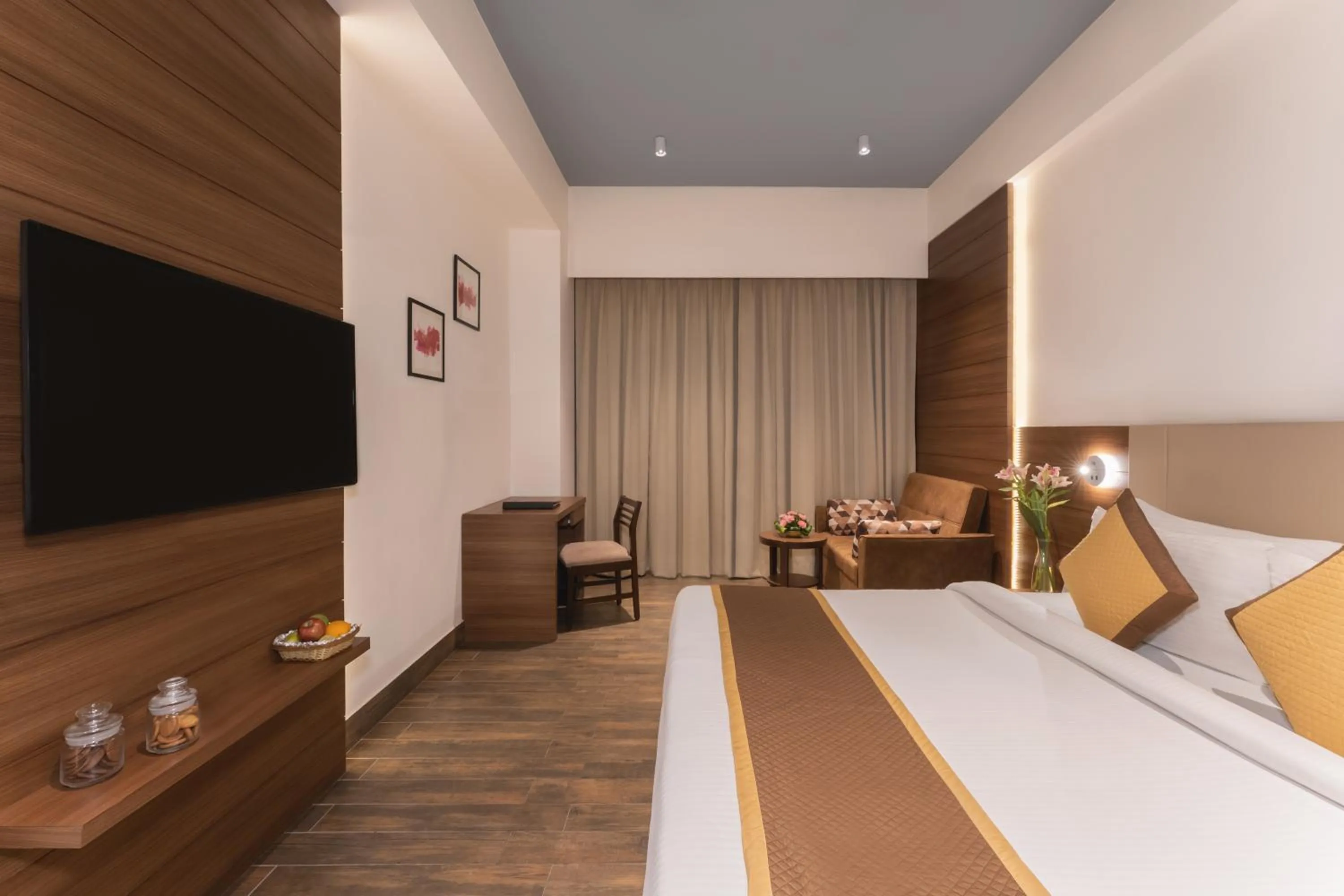 Bed in Lords Inn Udaipur