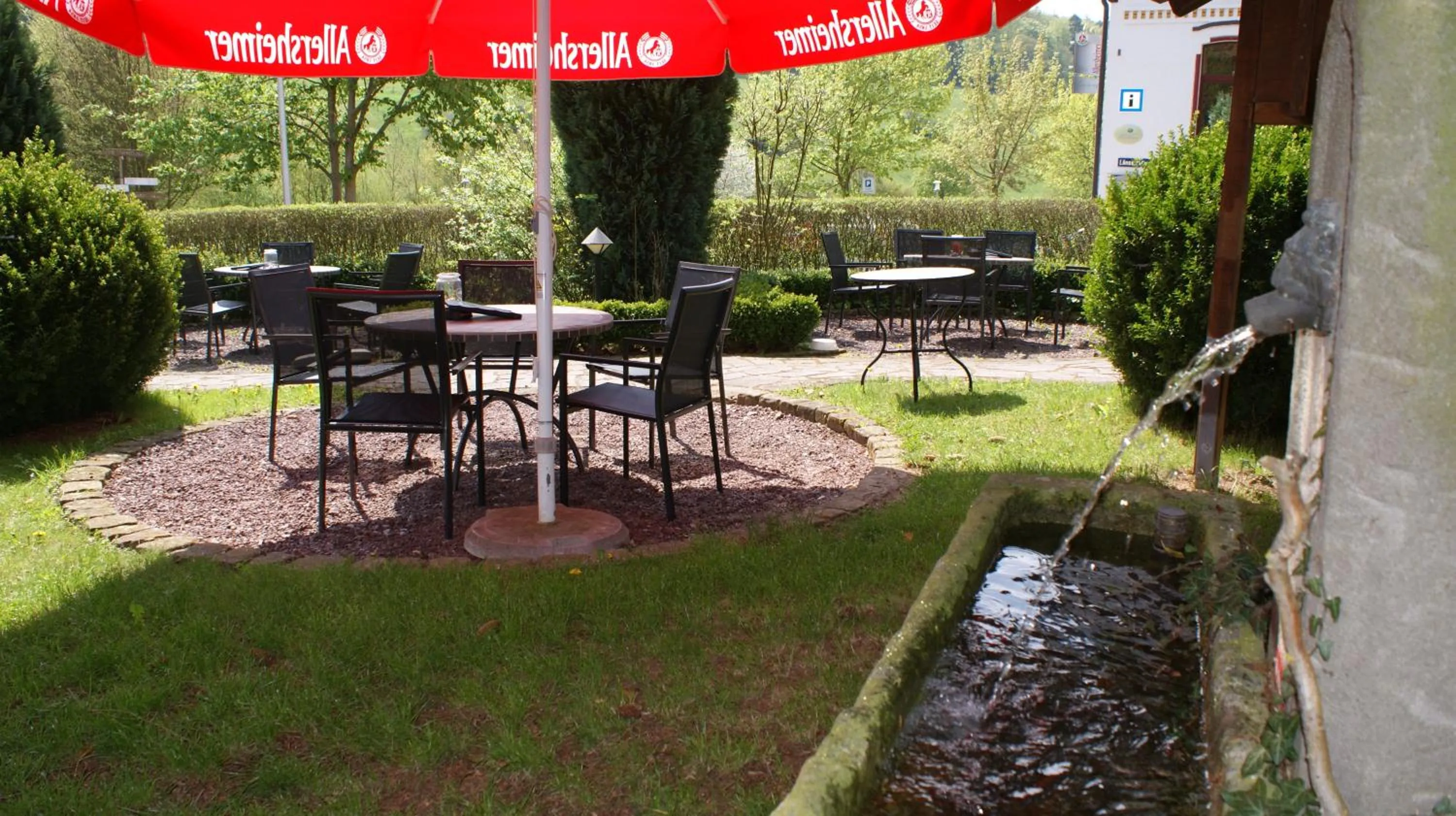 Garden in LandHotel Lönskrug