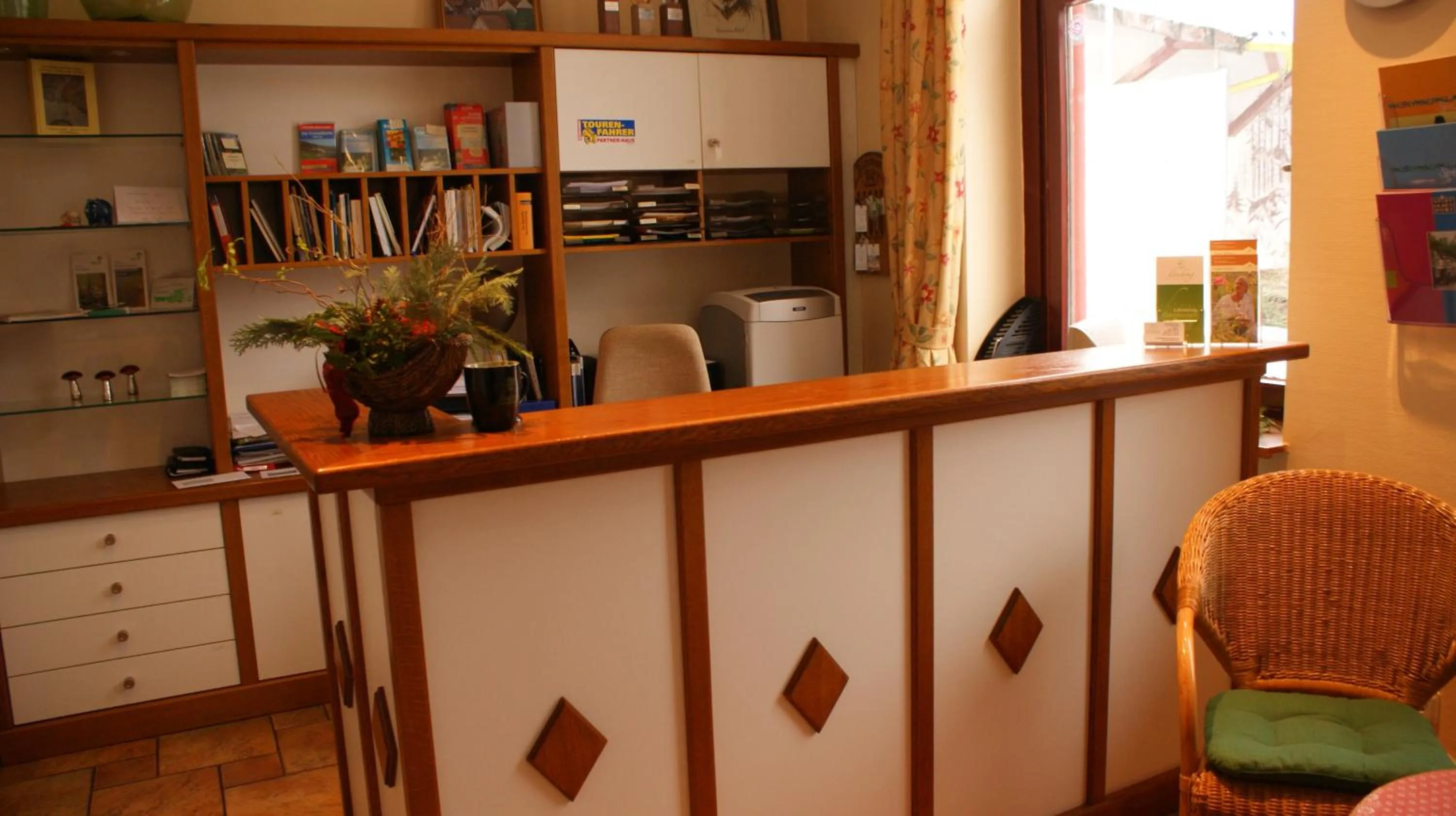 Lobby or reception in LandHotel Lönskrug