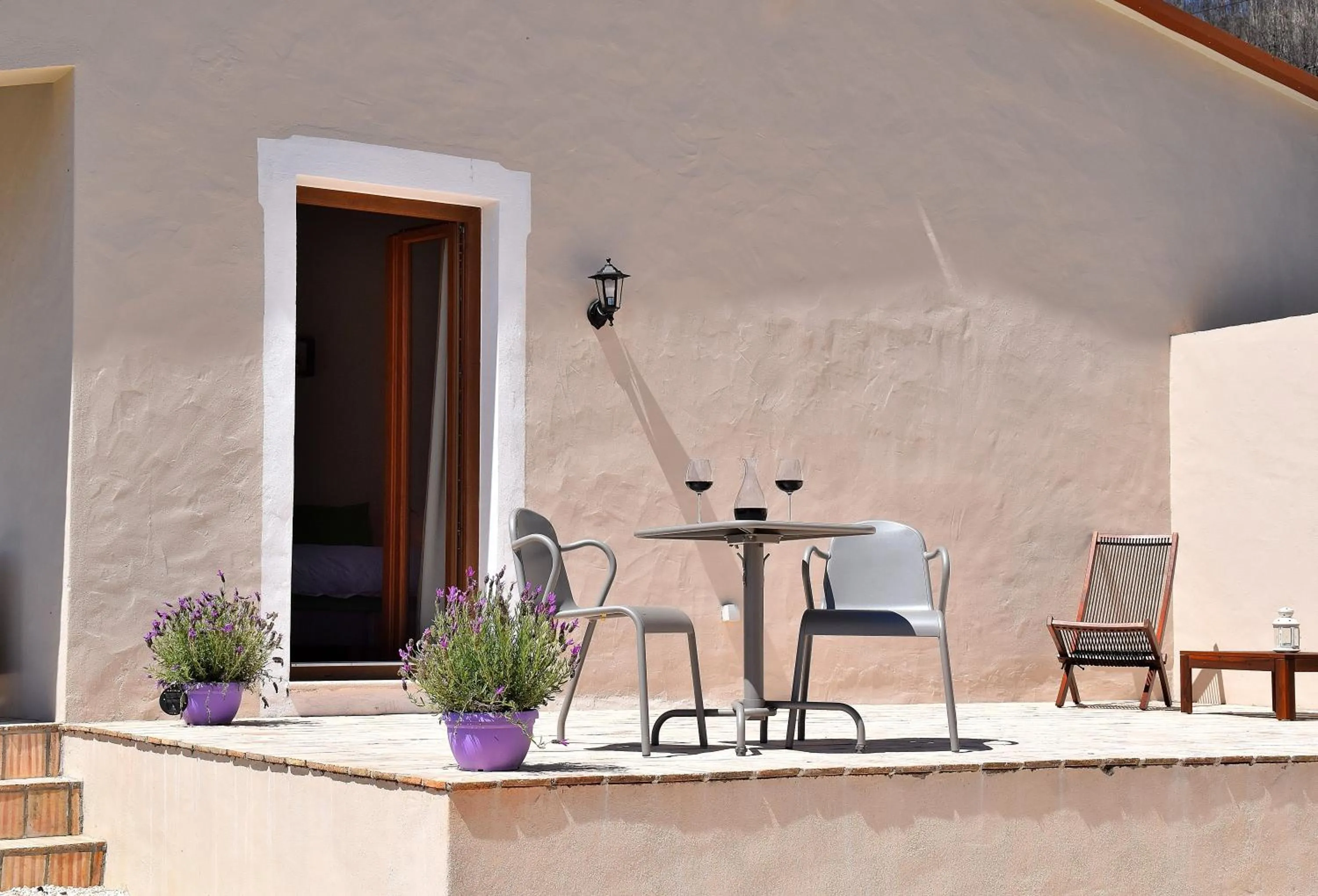 Patio in B&B Quinta O Ninho