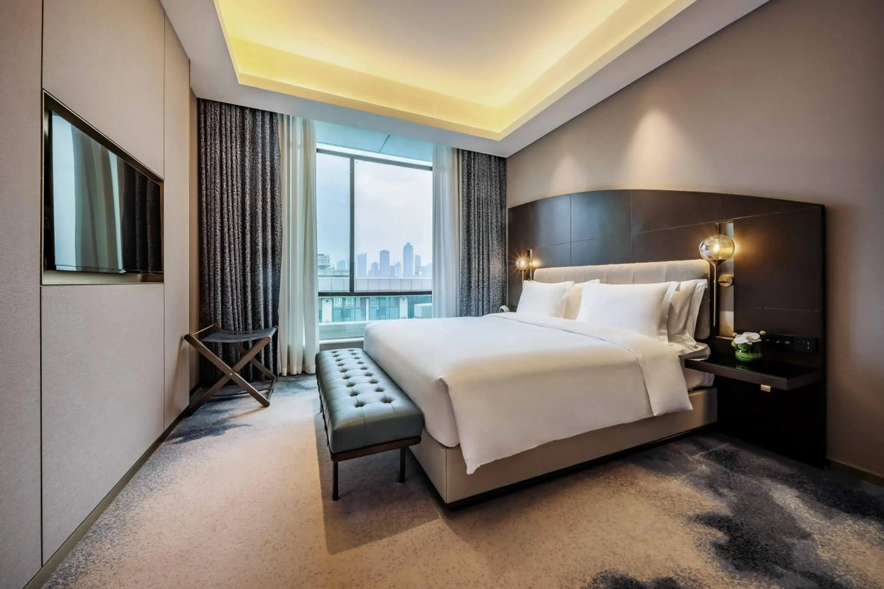 One-Bedroom Suite Lounge Access in voco Wuhan Xinhua by IHG One-Bedroom Suite Lounge Access in voco Wuhan Xinhua by IHG
