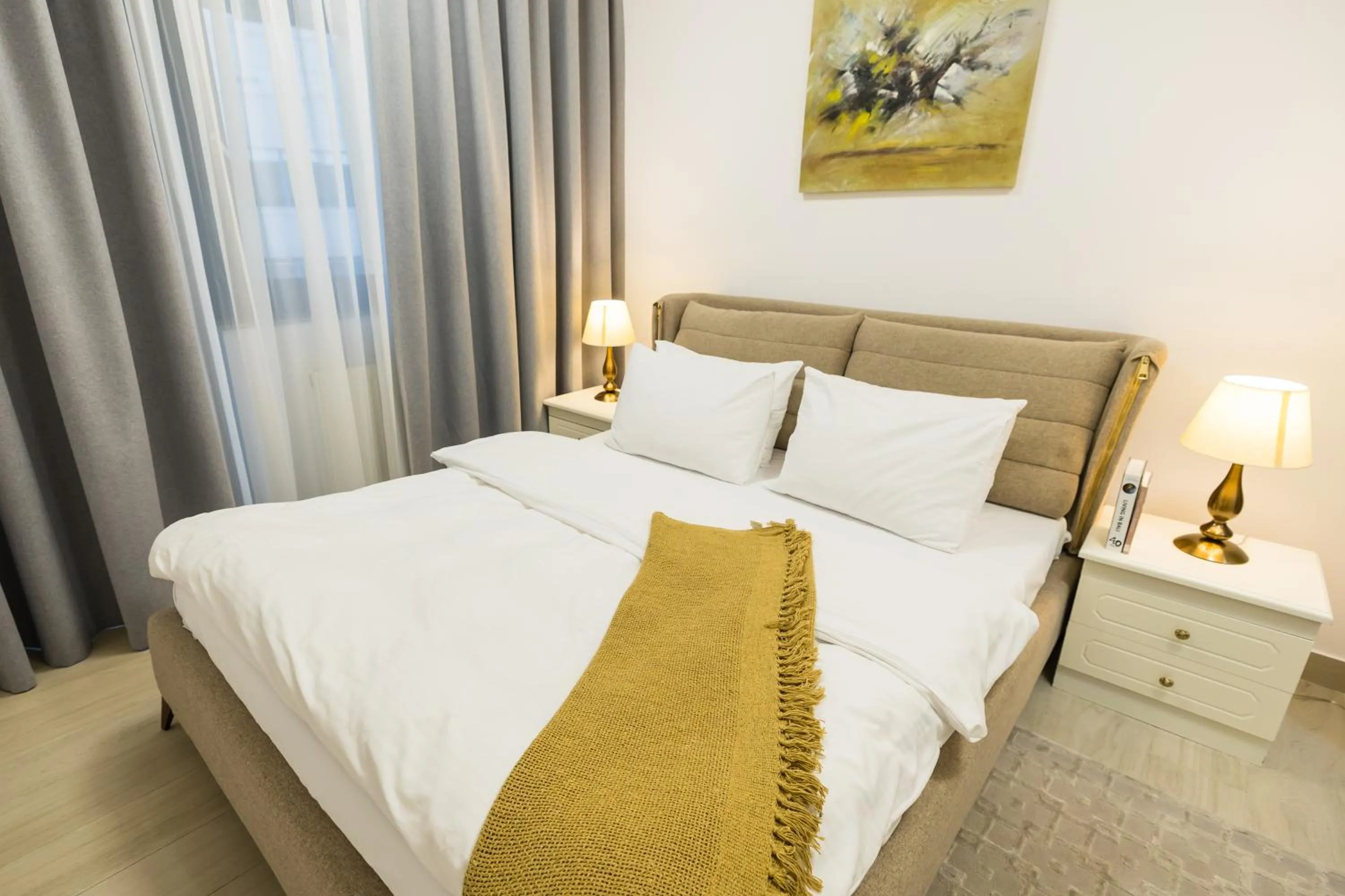 Bed in Le Blanc ApartHotel