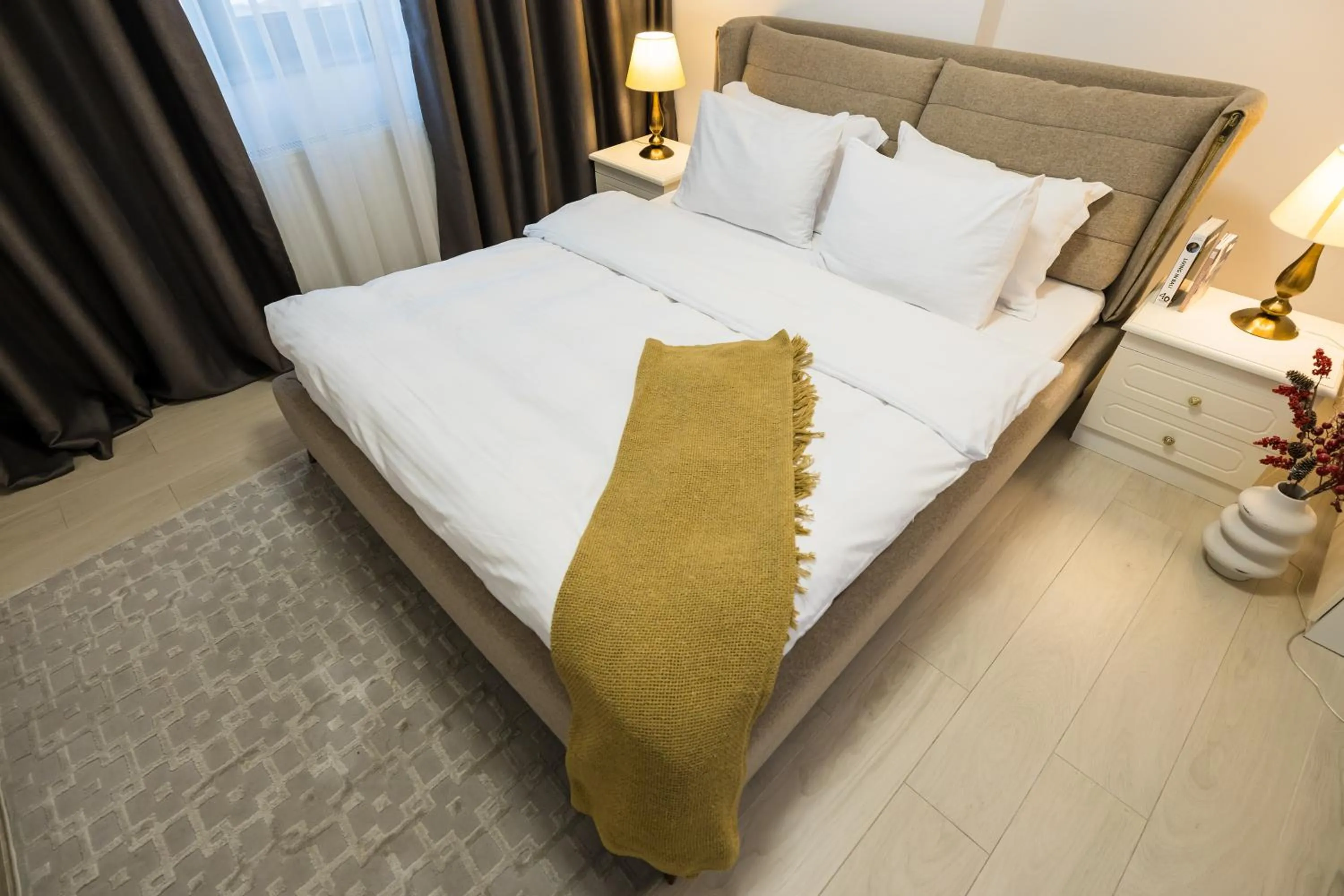 Bed in Le Blanc ApartHotel