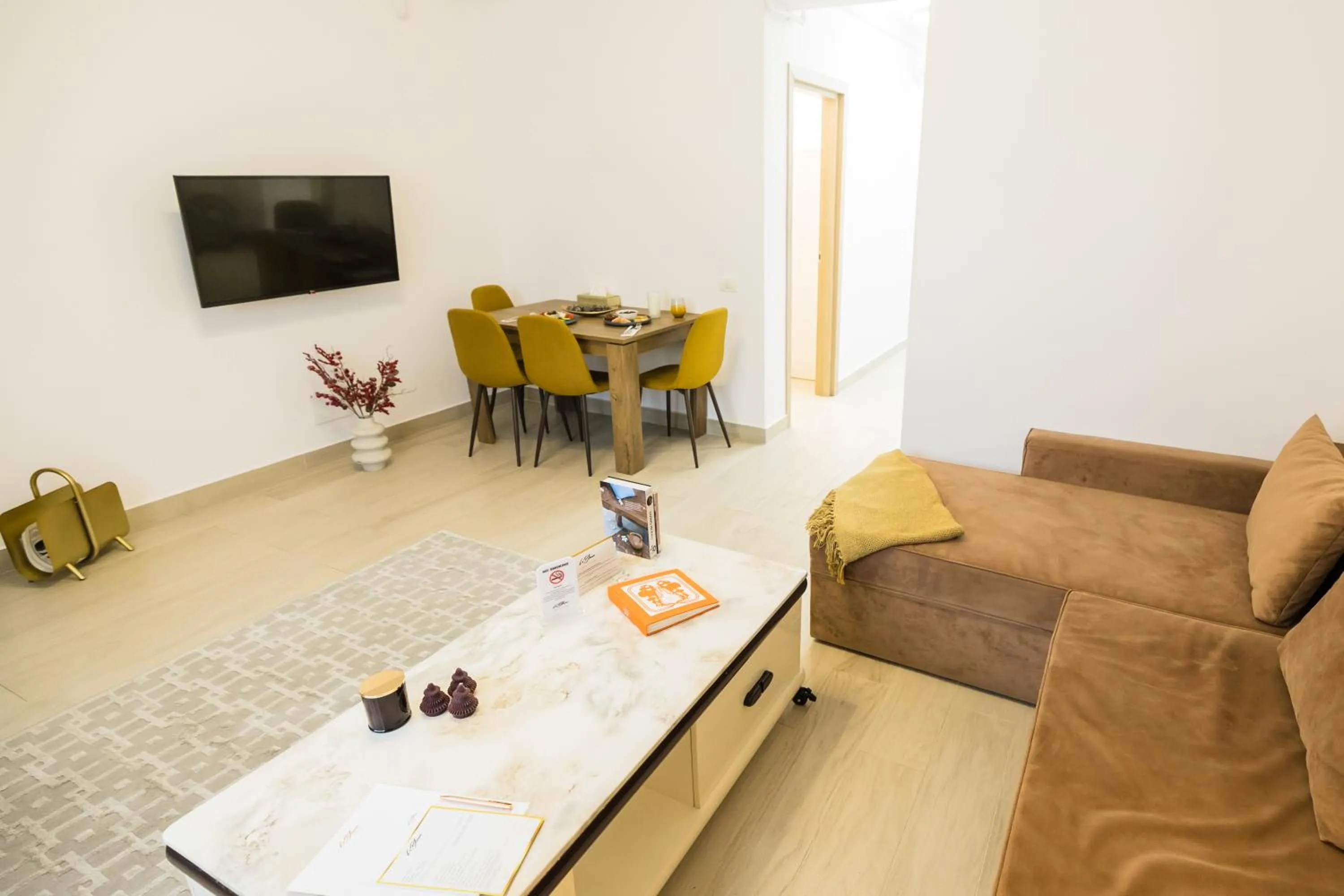 Communal lounge/ TV room in Le Blanc ApartHotel