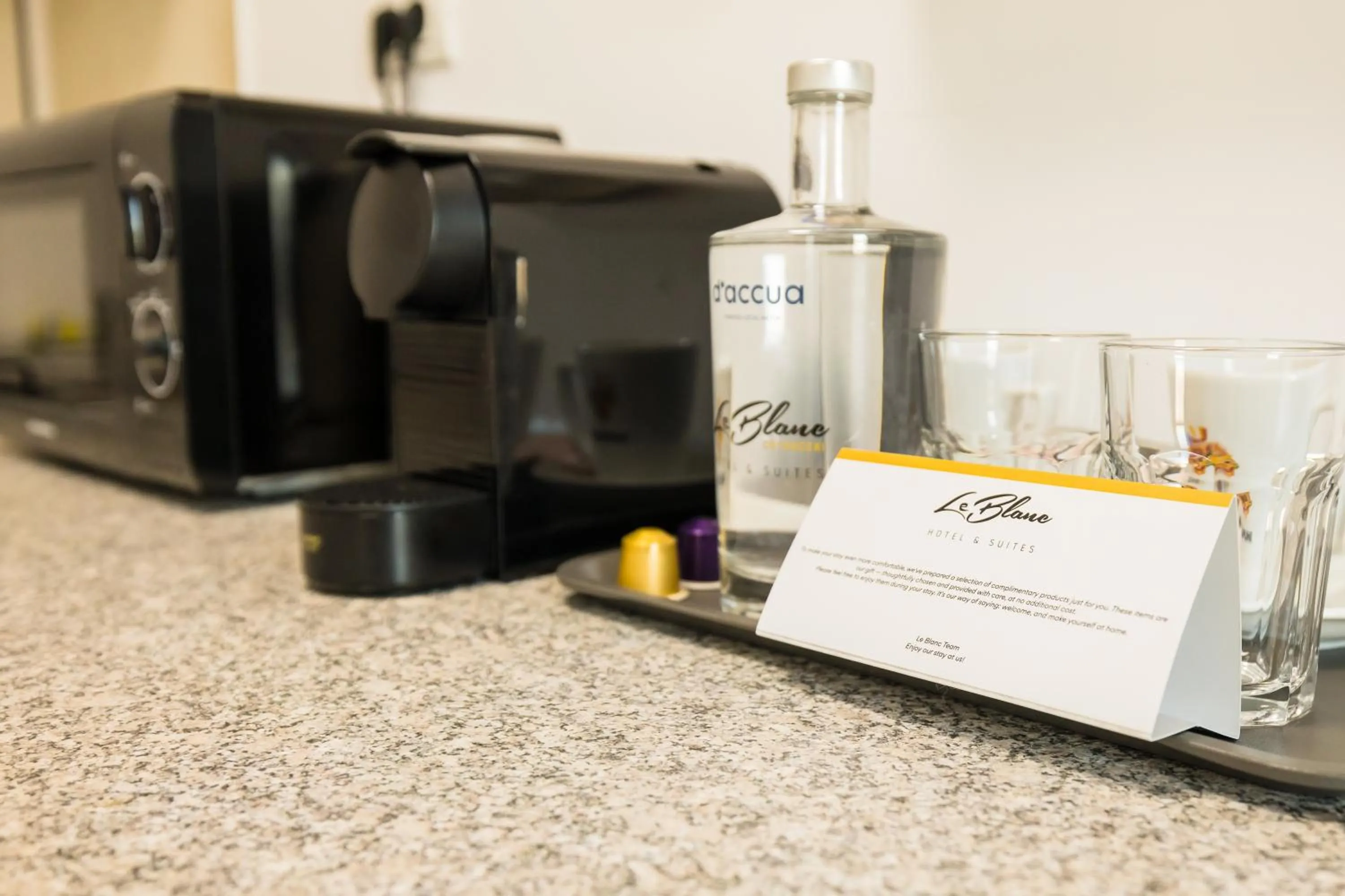 Coffee/tea facilities in Le Blanc ApartHotel