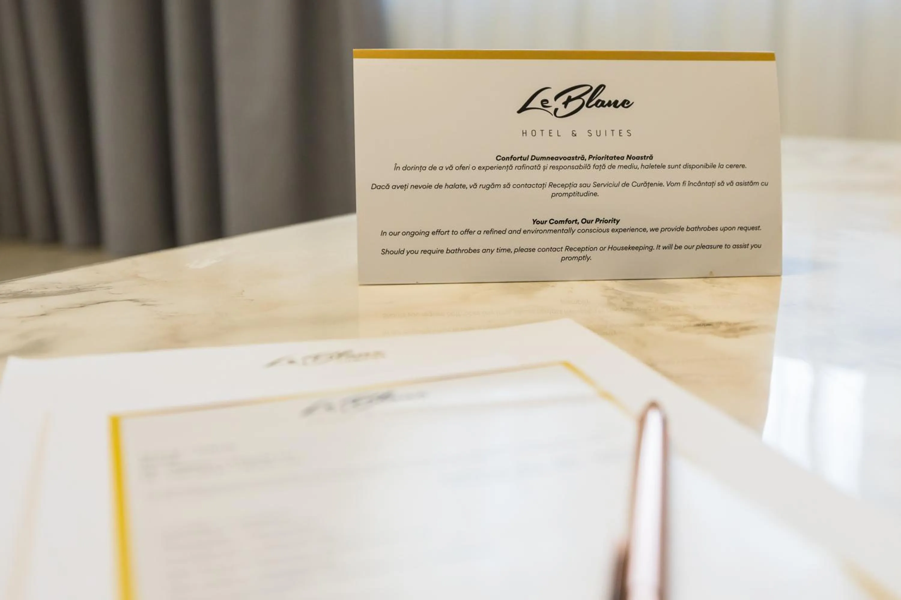 Property logo or sign in Le Blanc ApartHotel