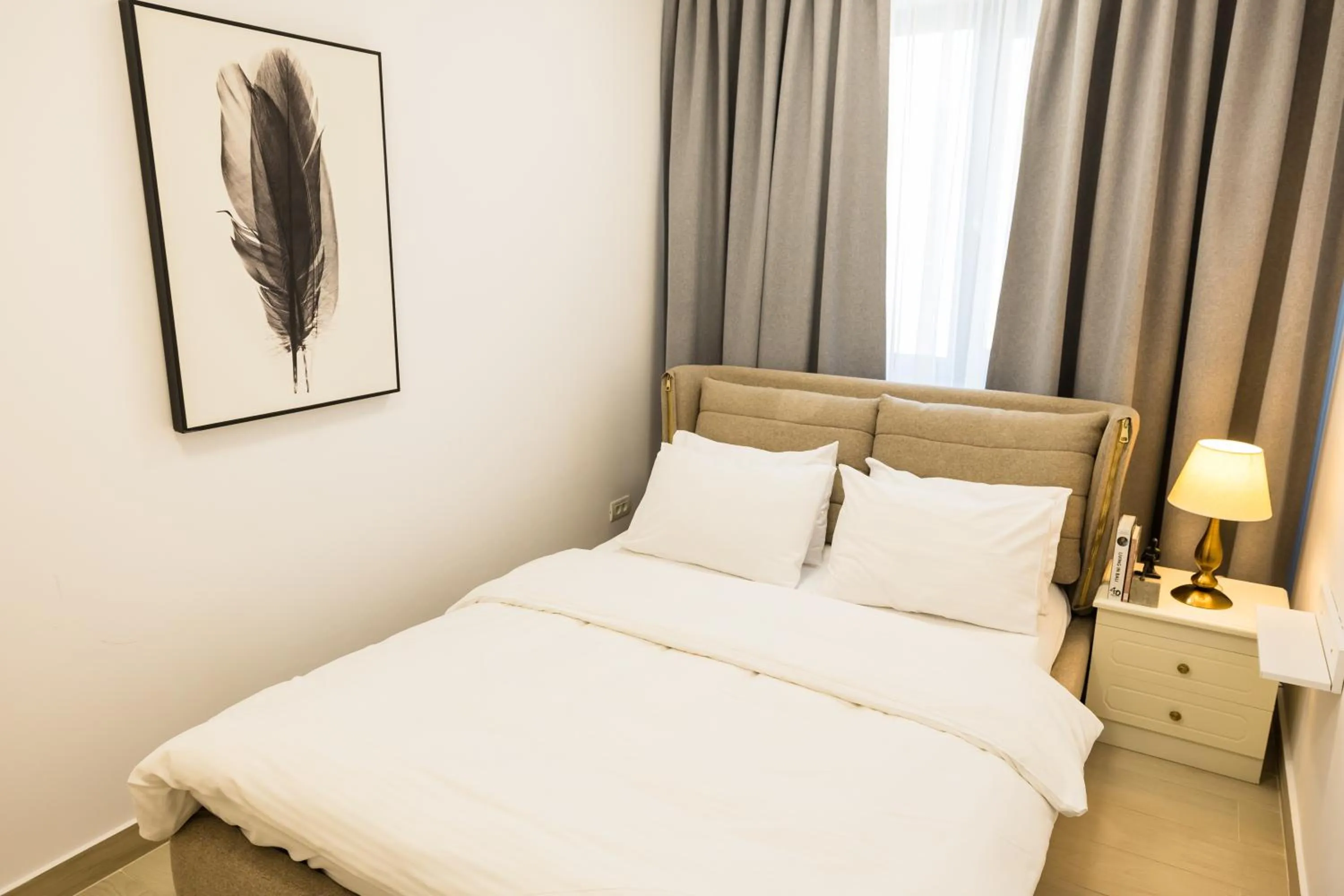 Bed in Le Blanc ApartHotel