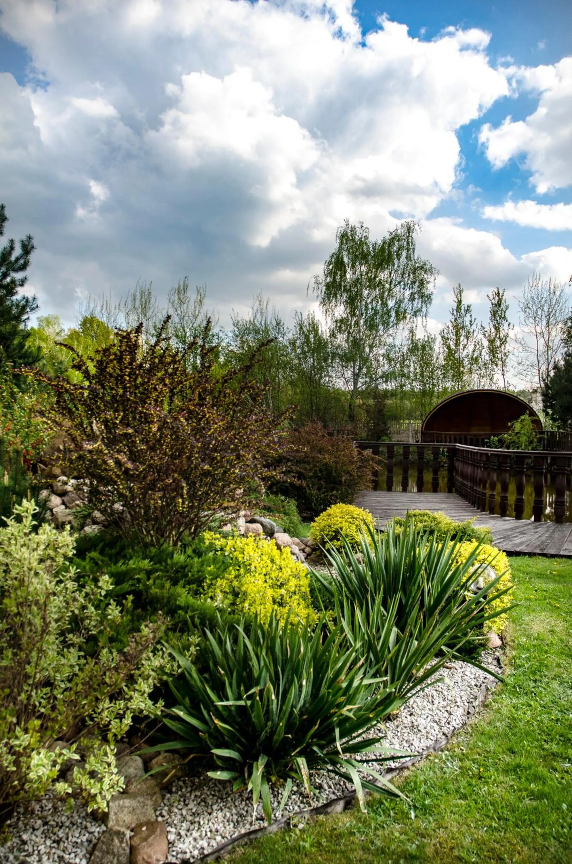 Garden in Dworek Jolanta