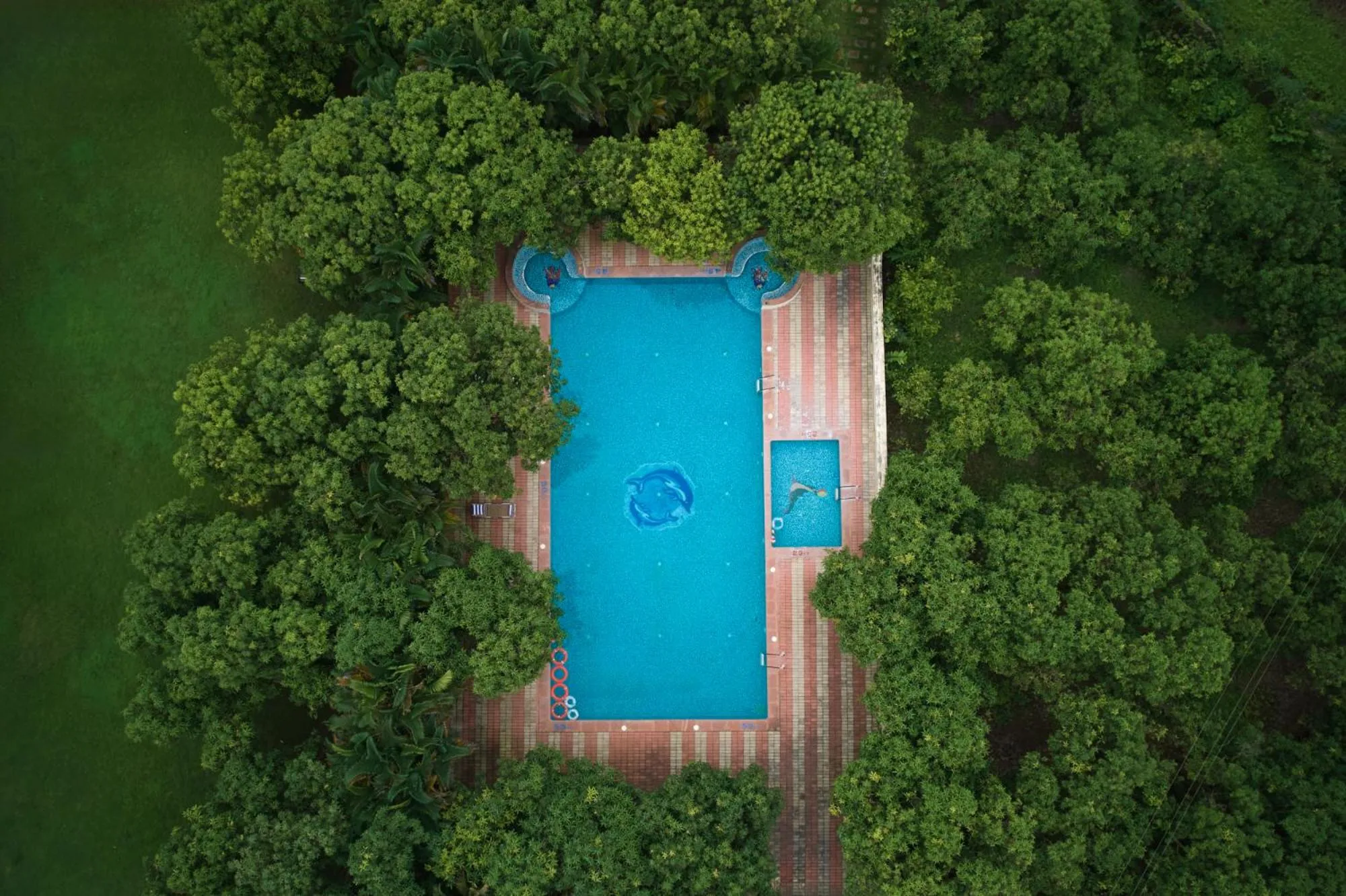 Swimming pool in Sarovar Portico Sasangir