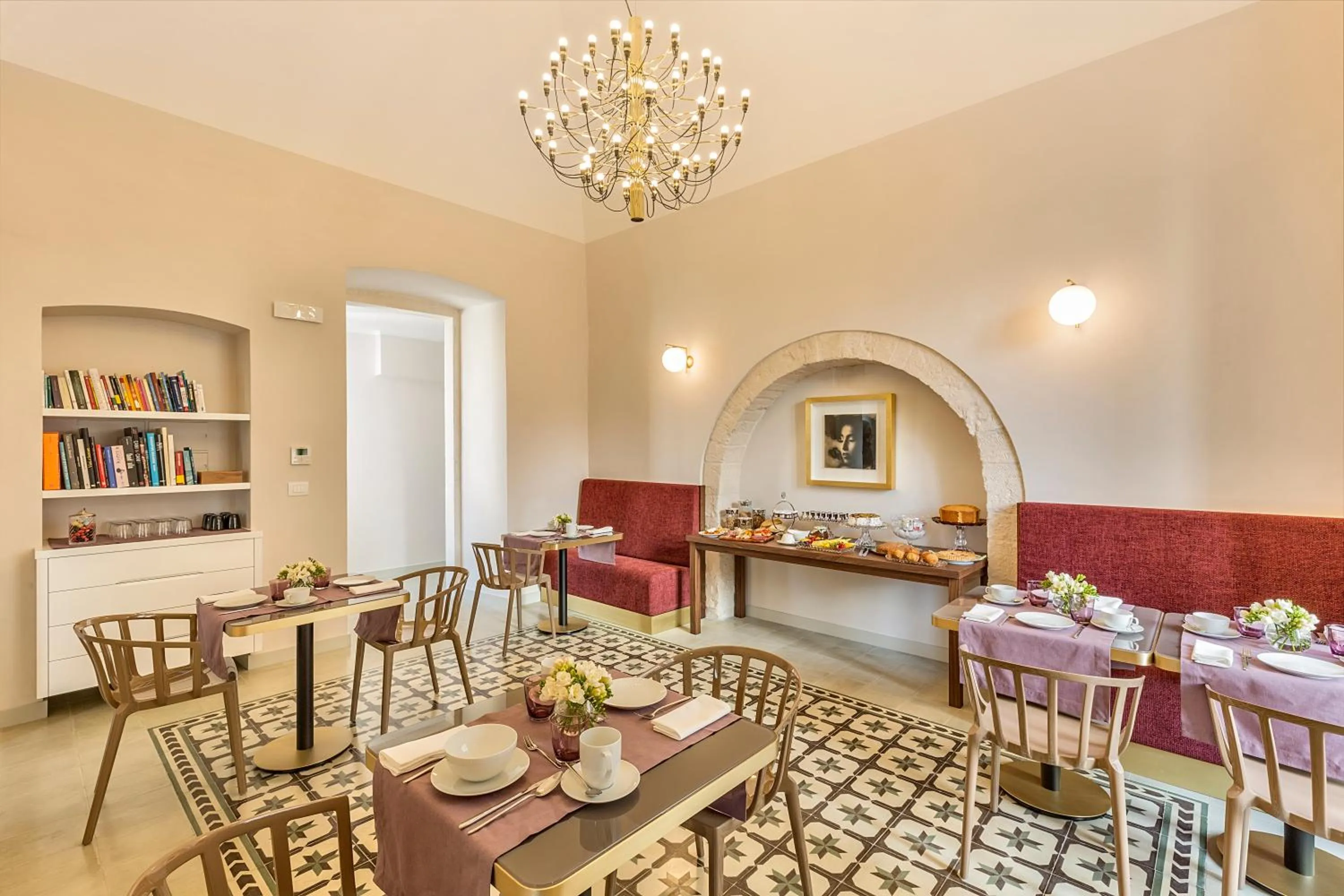 Dining area in Dimora Clementina