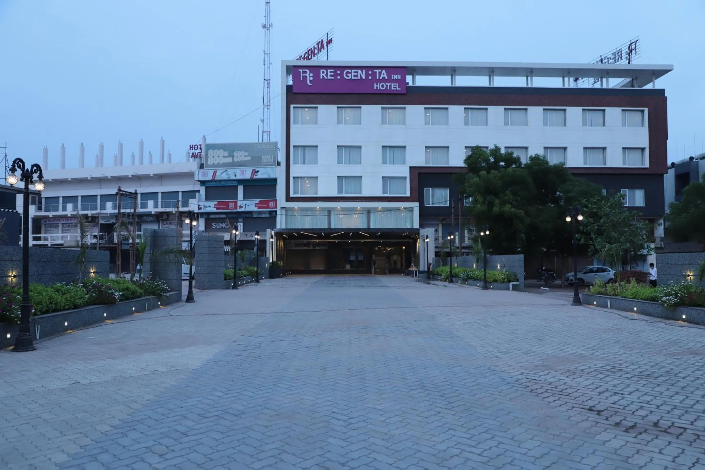 Property building in Regenta Inn Morbi